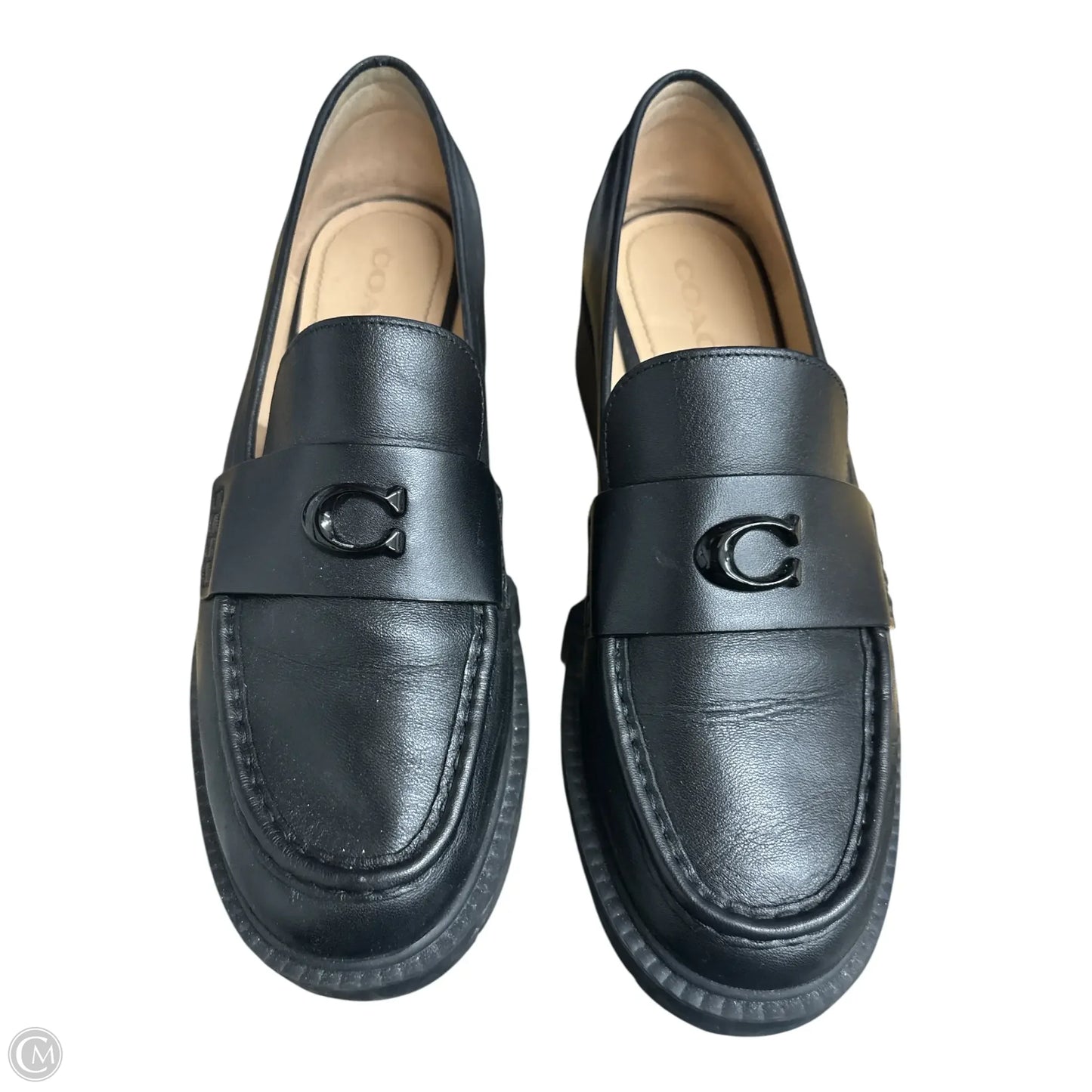 Shoes Designer By Coach In Black, Size: 10