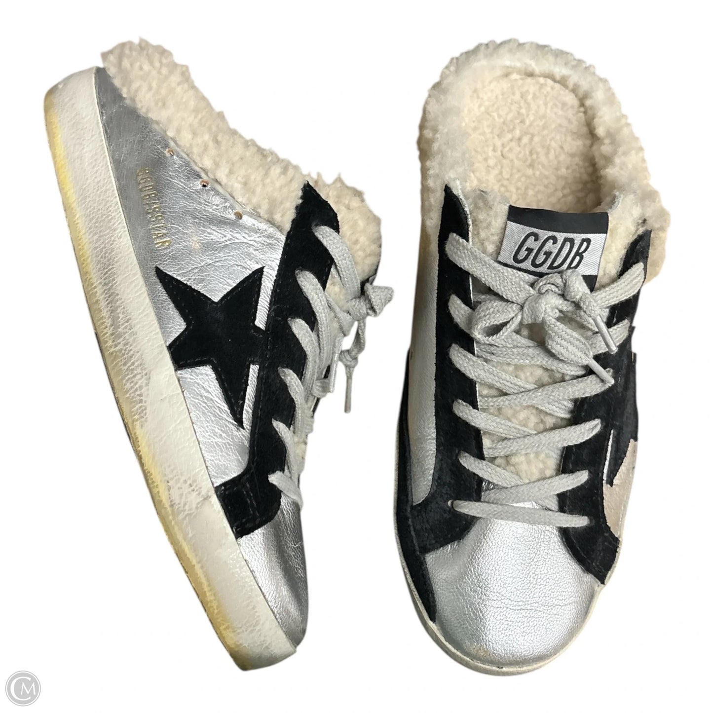 Shoes Luxury Designer By Golden Goose In Silver