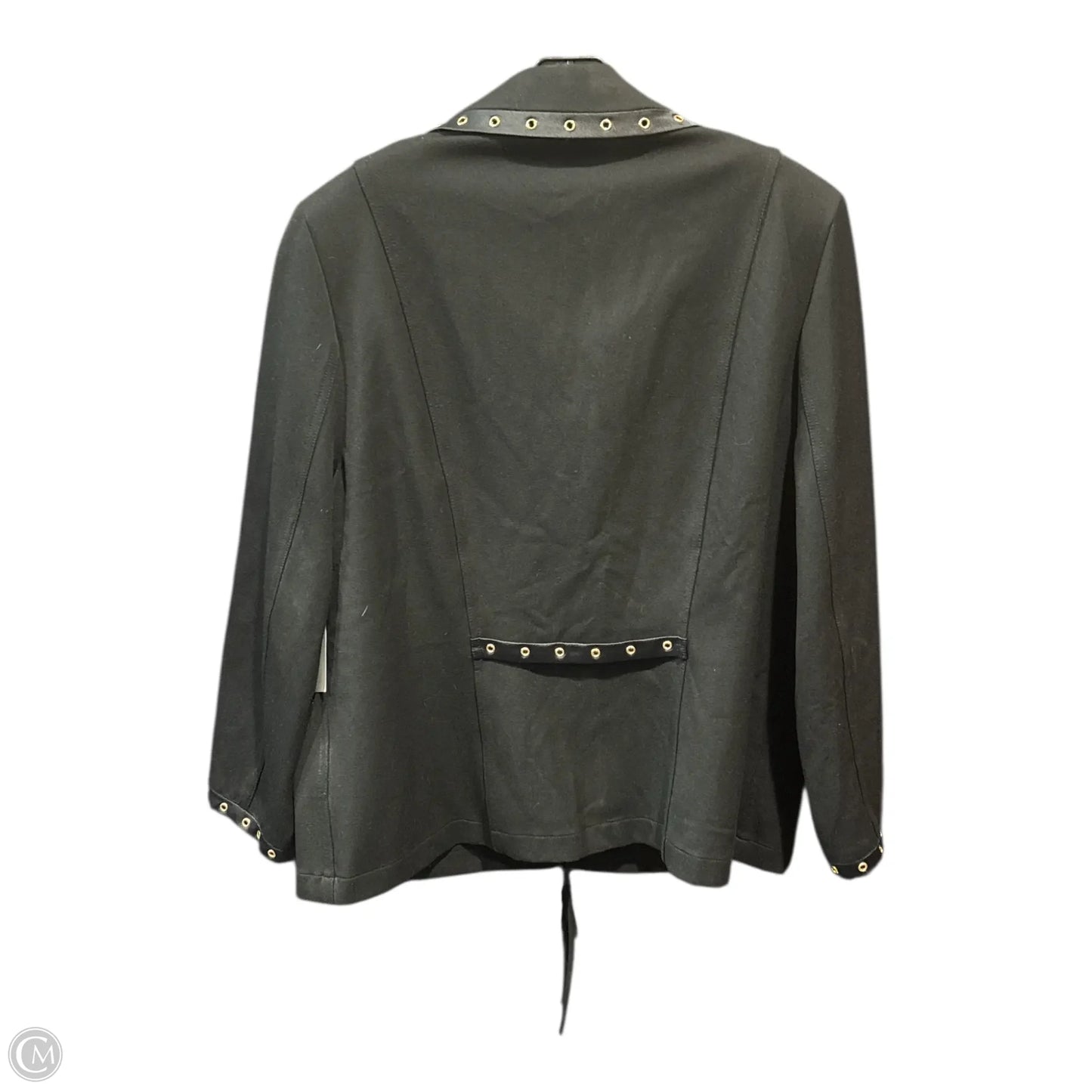 Blazer Luxury Designer By St John Collection In Black, Size: Xl