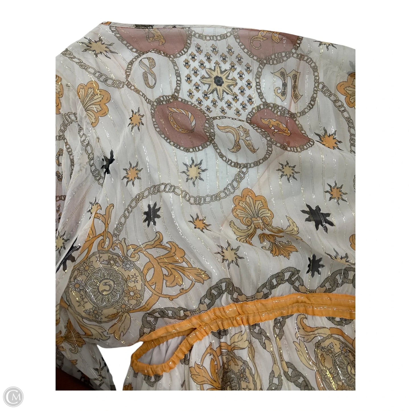 Dress Designer By Sandro In Yellow, Size: M