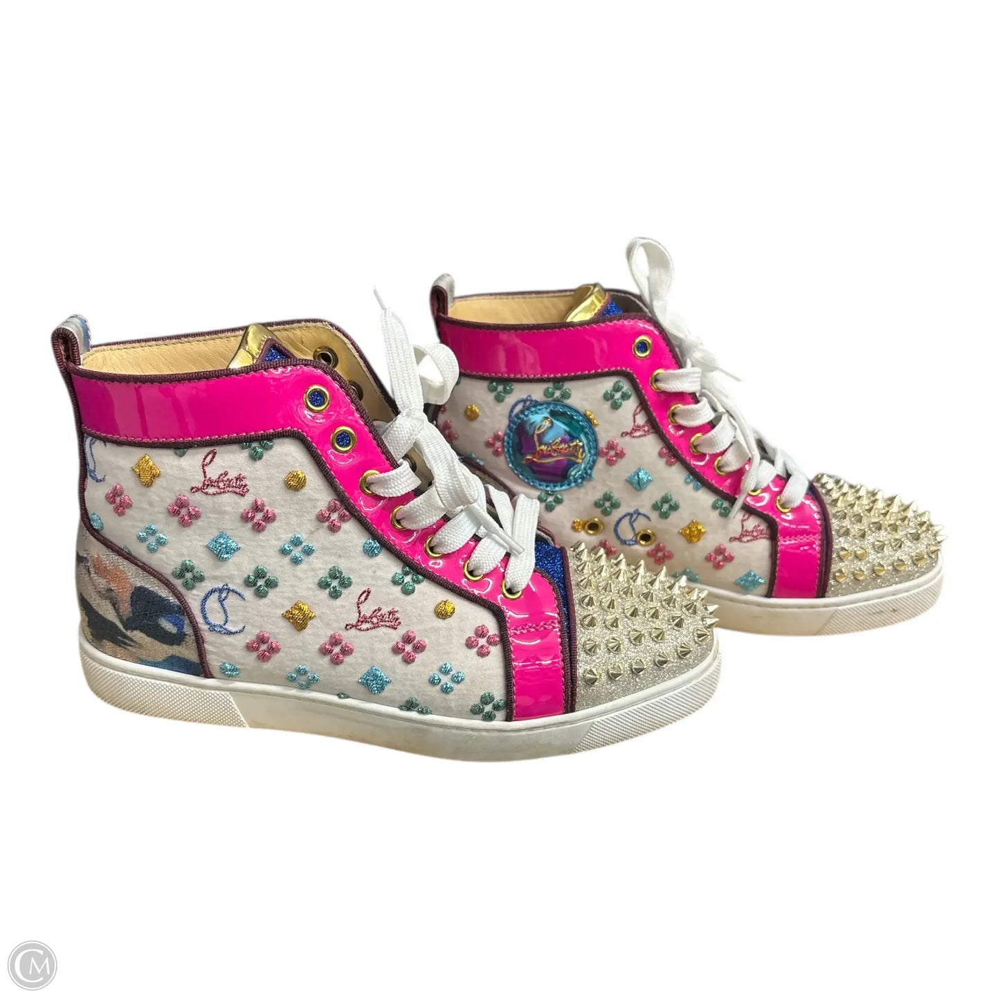 Shoes Luxury Designer By Christian Louboutin In Multi-colored
