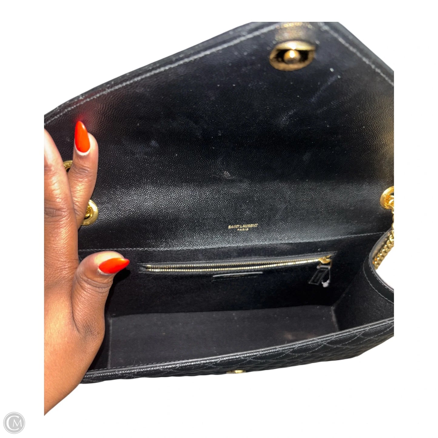 Handbag Luxury Designer By Yves Saint Laurent, Size: Large