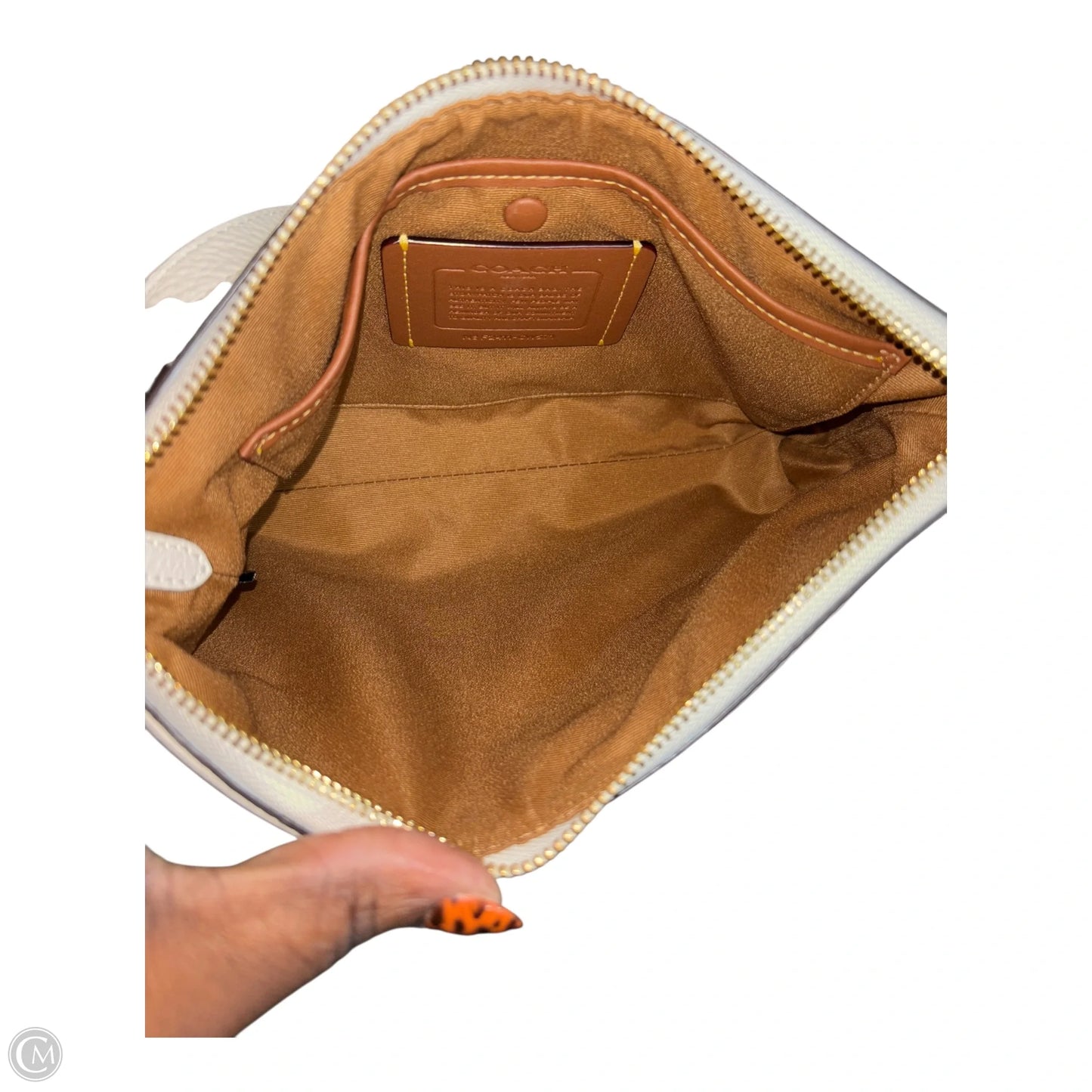 Handbag Designer By Coach, Size: Medium