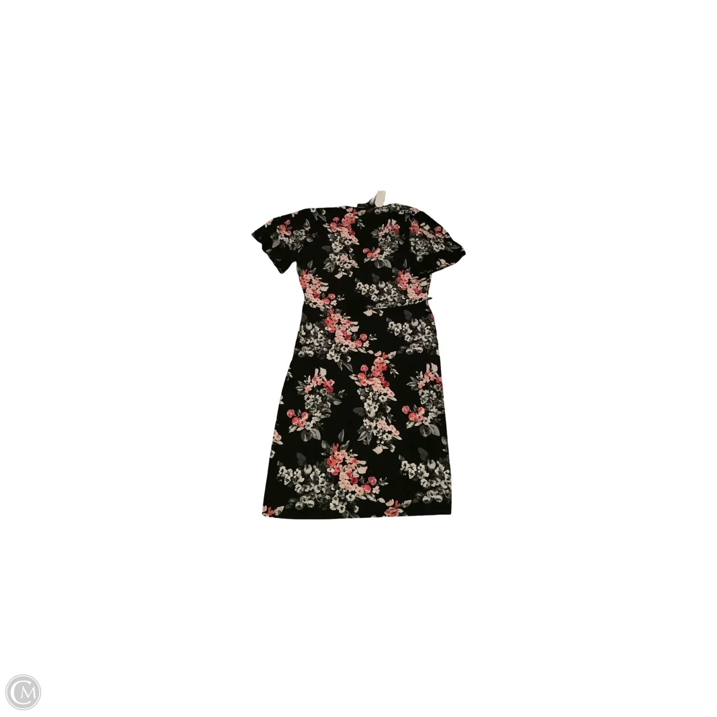 Dress Casual Midi By White House Black Market In Black & Pink, Size: 10