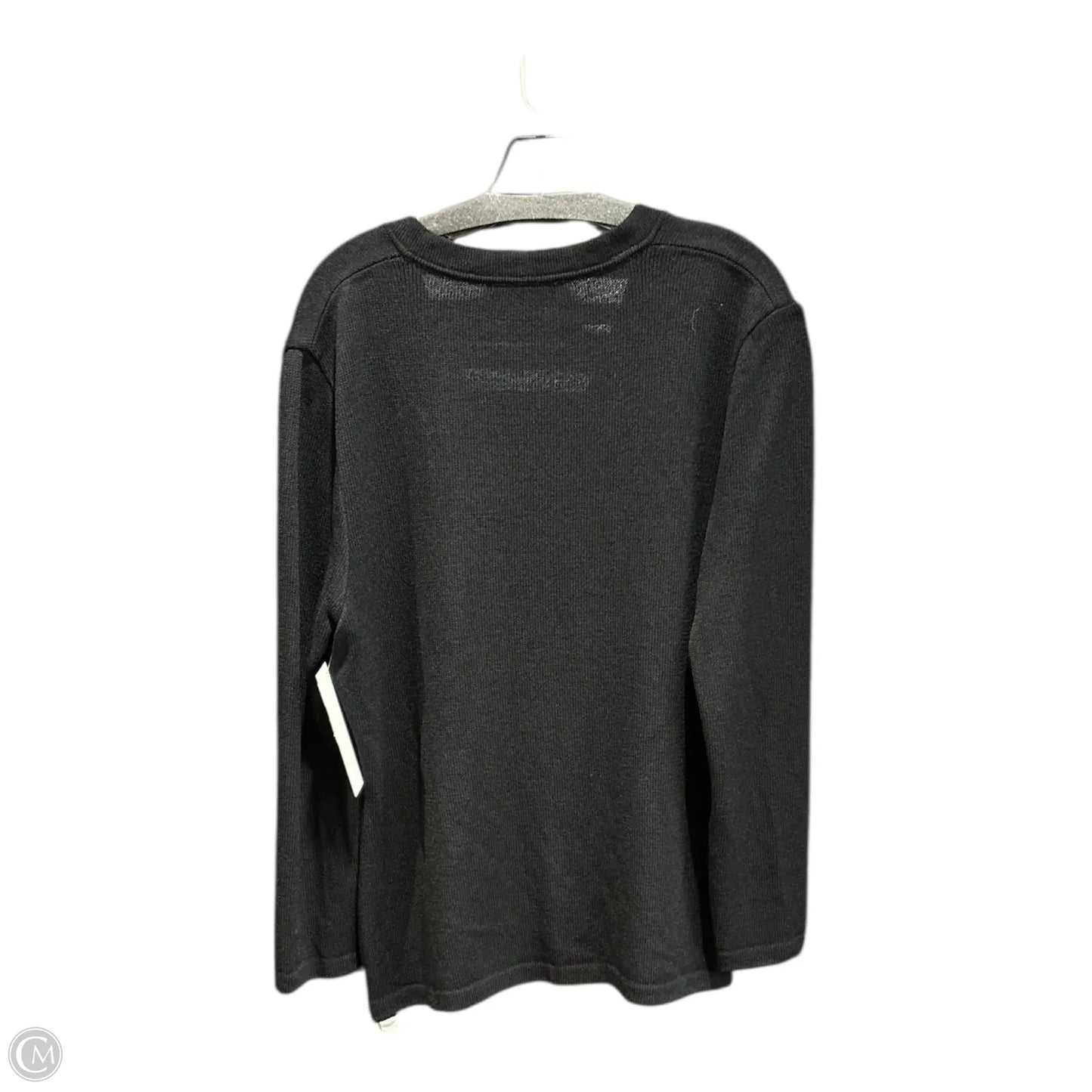 Sweater Cardigan Luxury Designer By St John Collection In Black, Size: 14