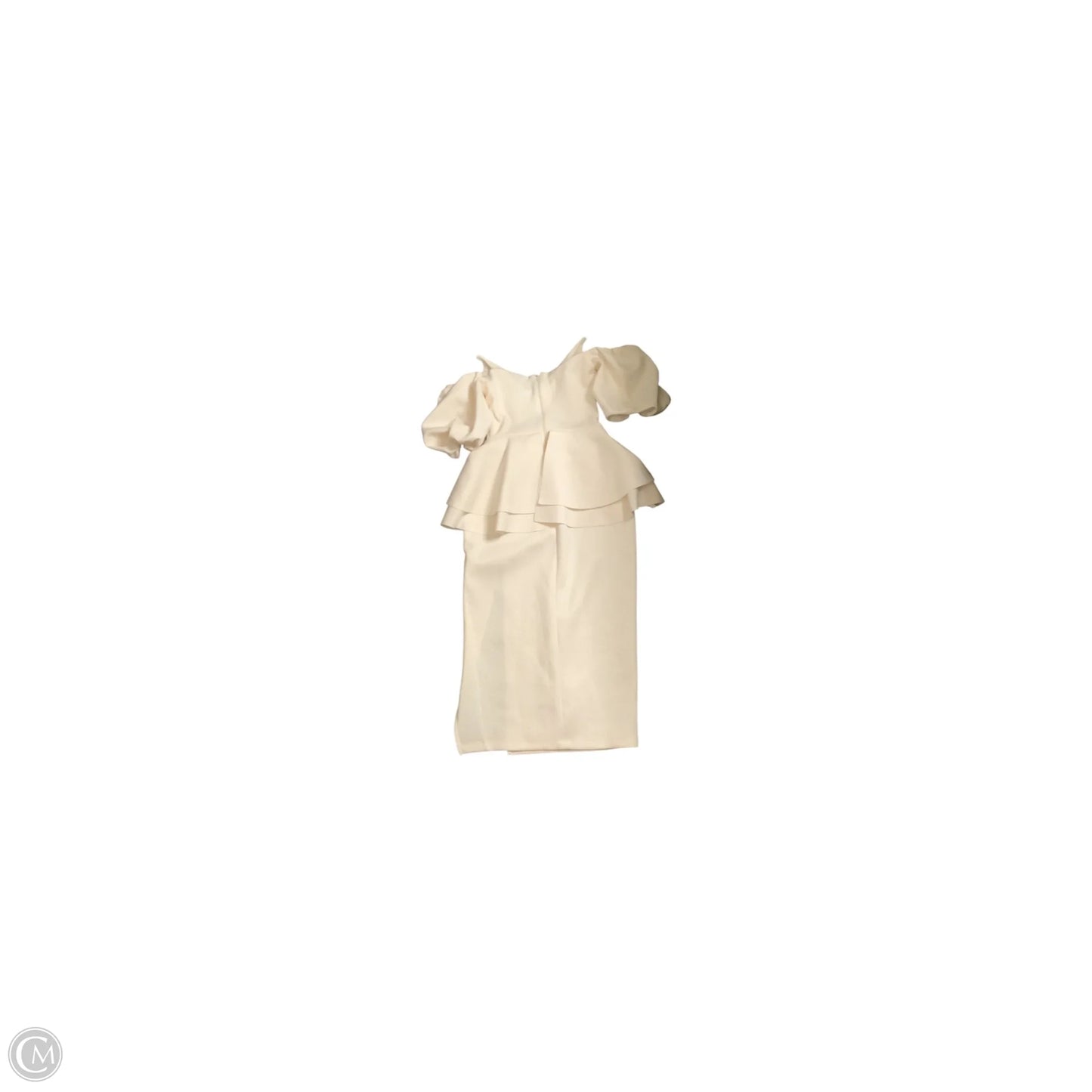 Dress Casual Midi By Asos In Cream, Size: 4