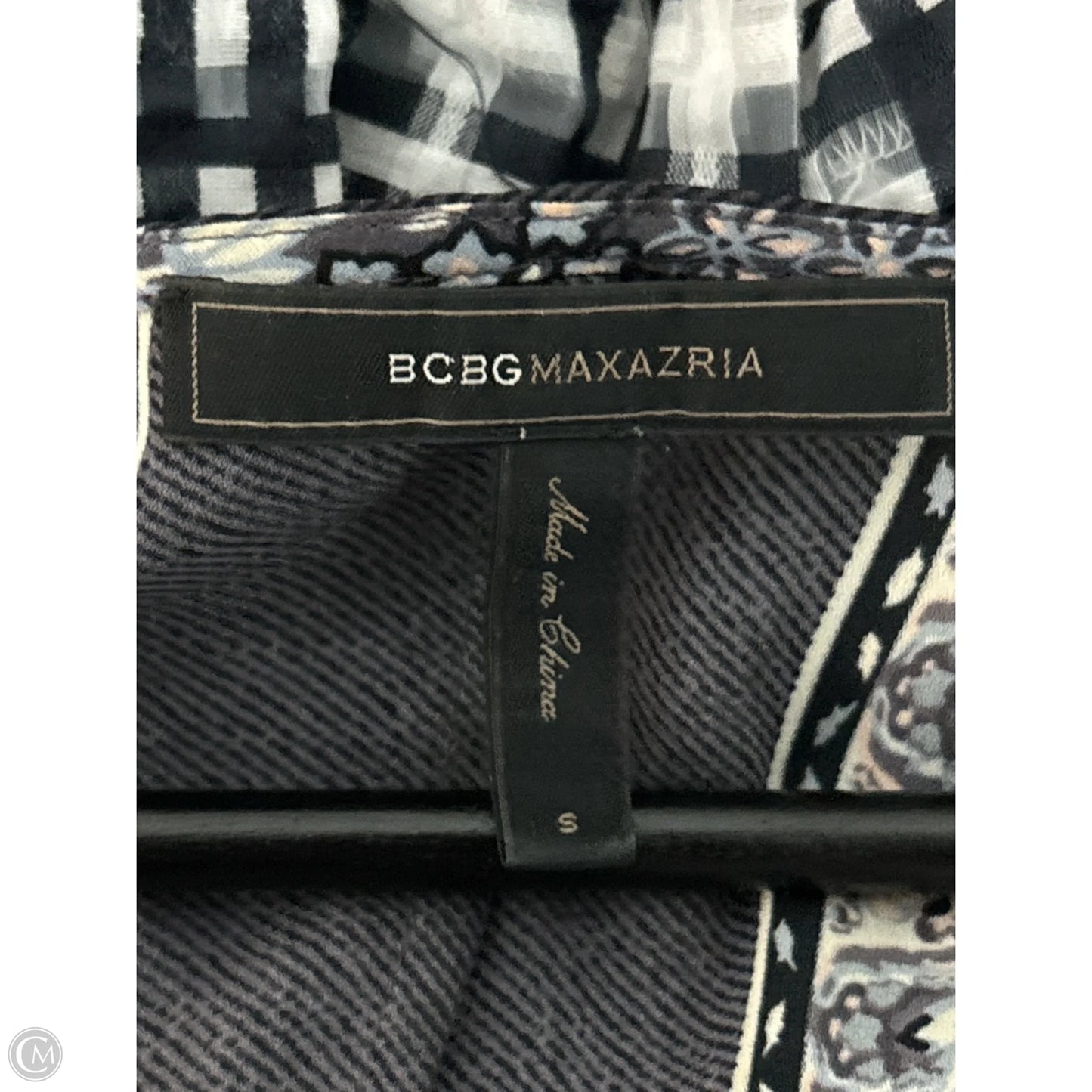 Top Long Sleeve Basic By Bcbgmaxazria In Grey, Size: S