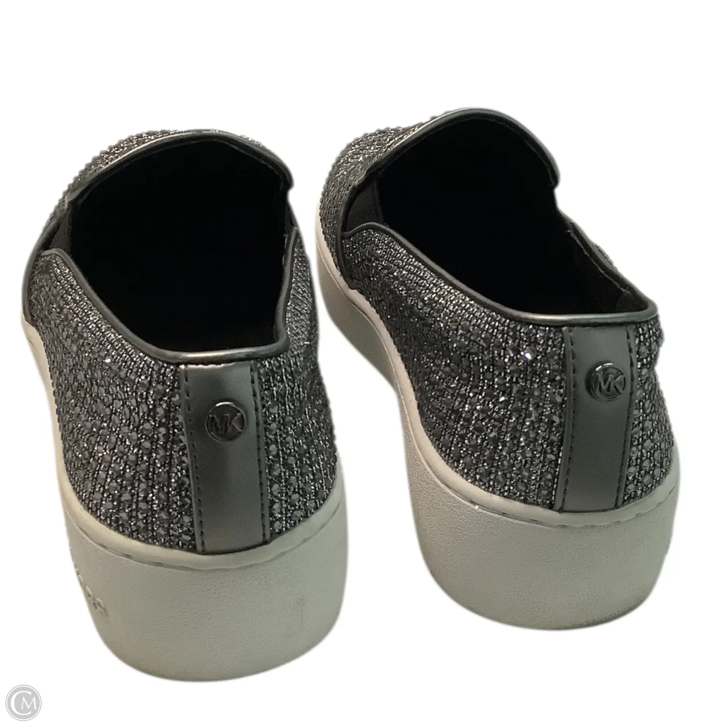 Shoes Sneakers By Michael By Michael Kors In Silver, Size: 6.5