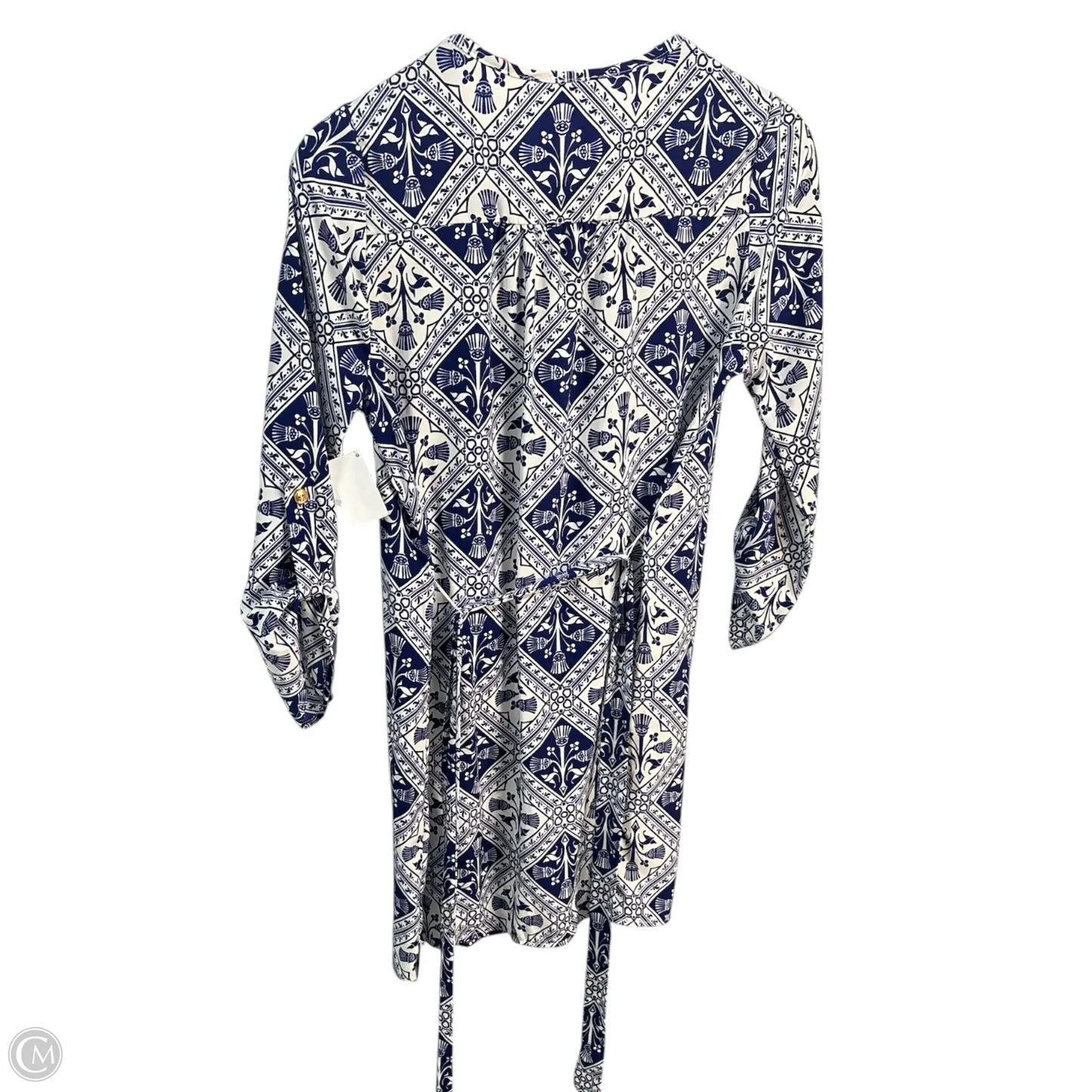Dress Casual Midi By Cremieux In Black & White, Size: S