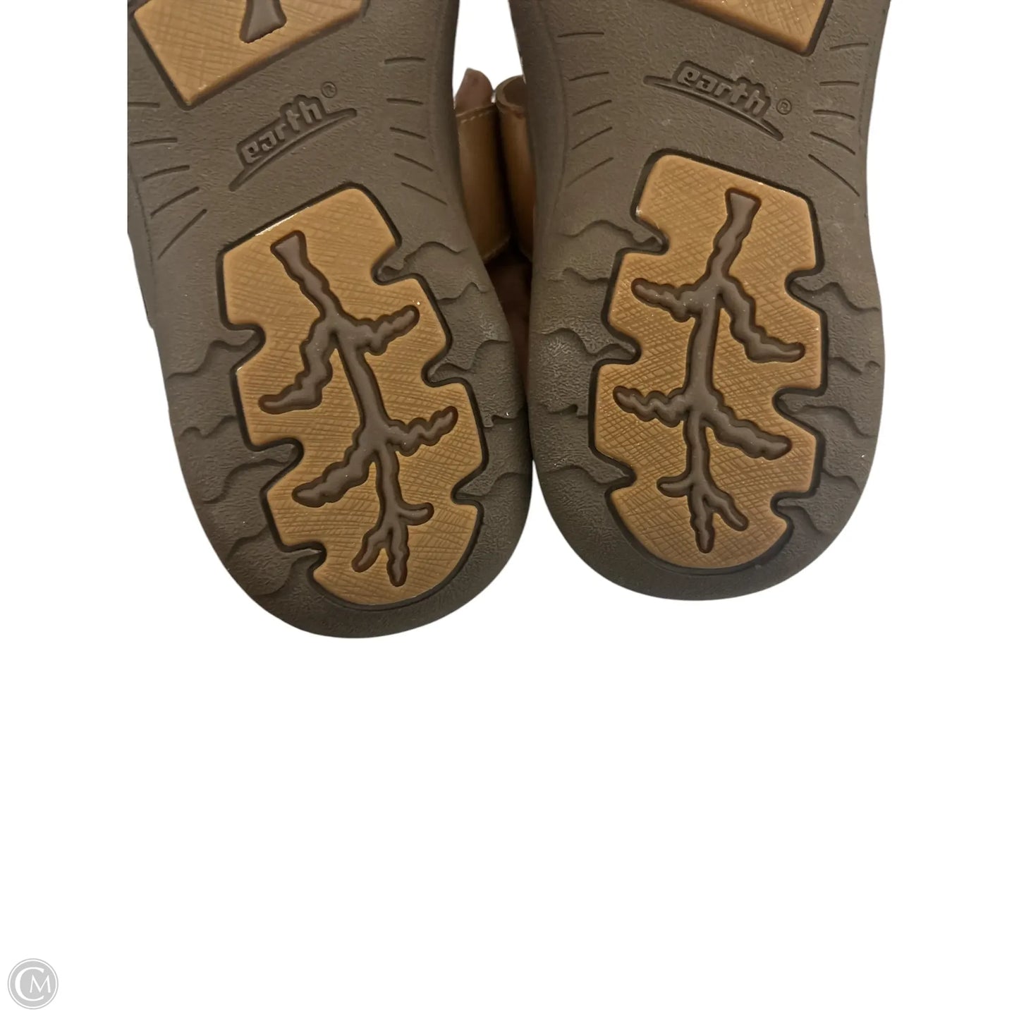 Sandals Flats By Earth In Tan, Size: 6.5