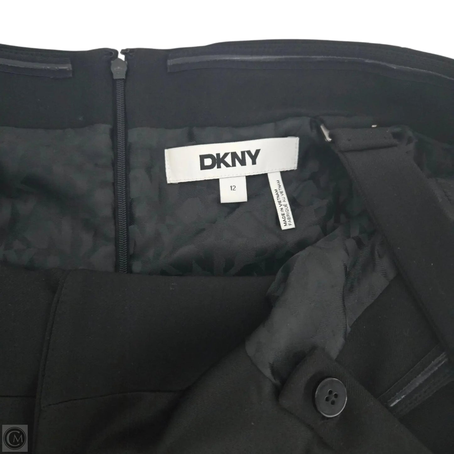 Top Sleeveless By Dkny In Black, Size: 12