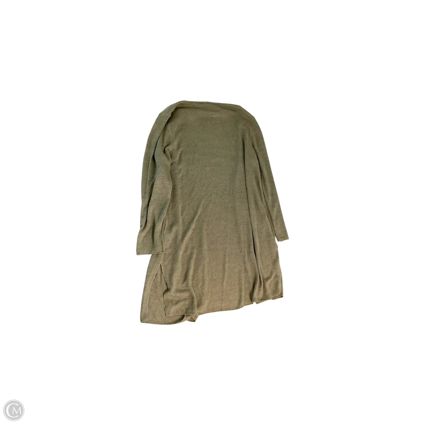 Cardigan By Eileen Fisher In Taupe, Size: L