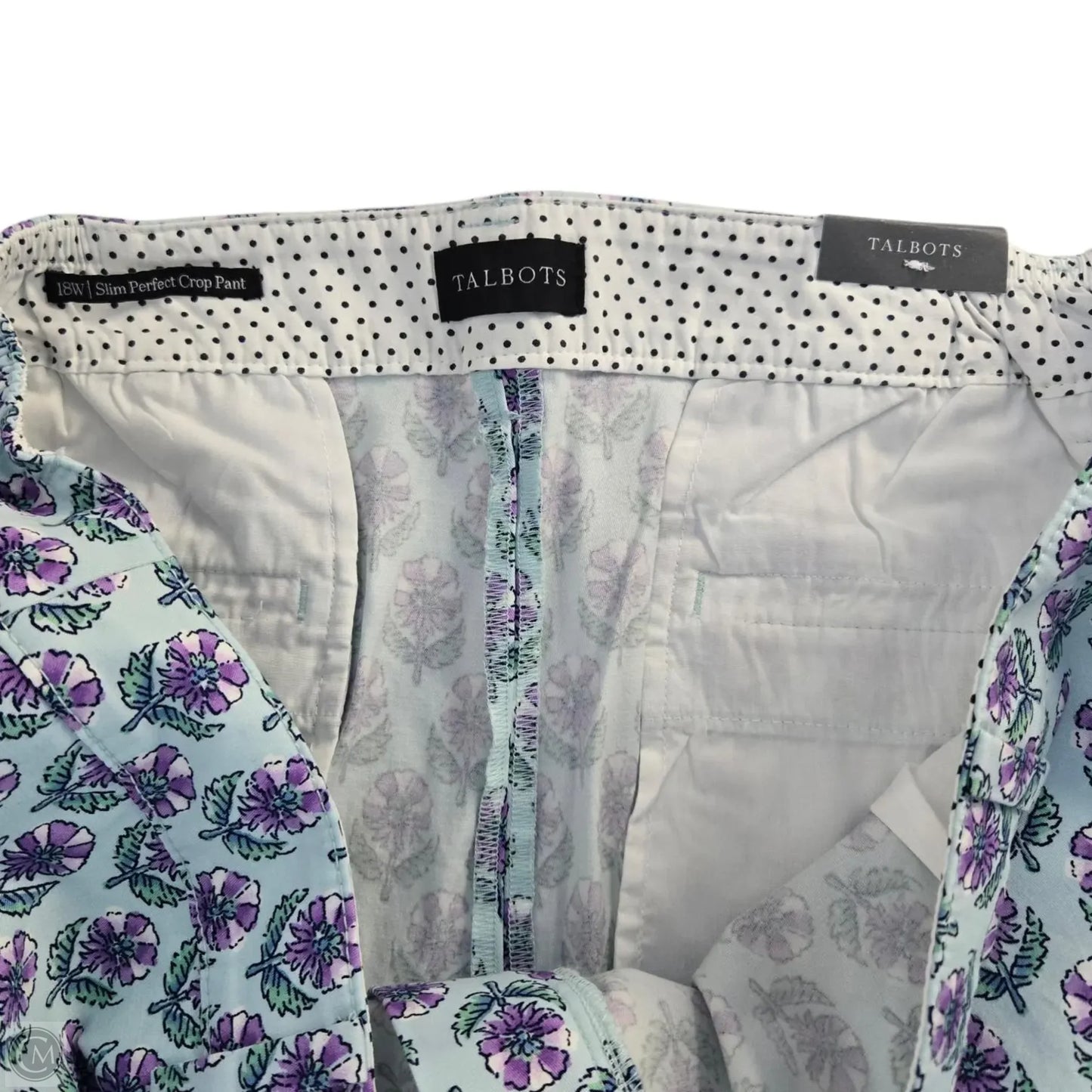 Pants Chinos & Khakis By Talbots In Blue & Purple, Size: 18