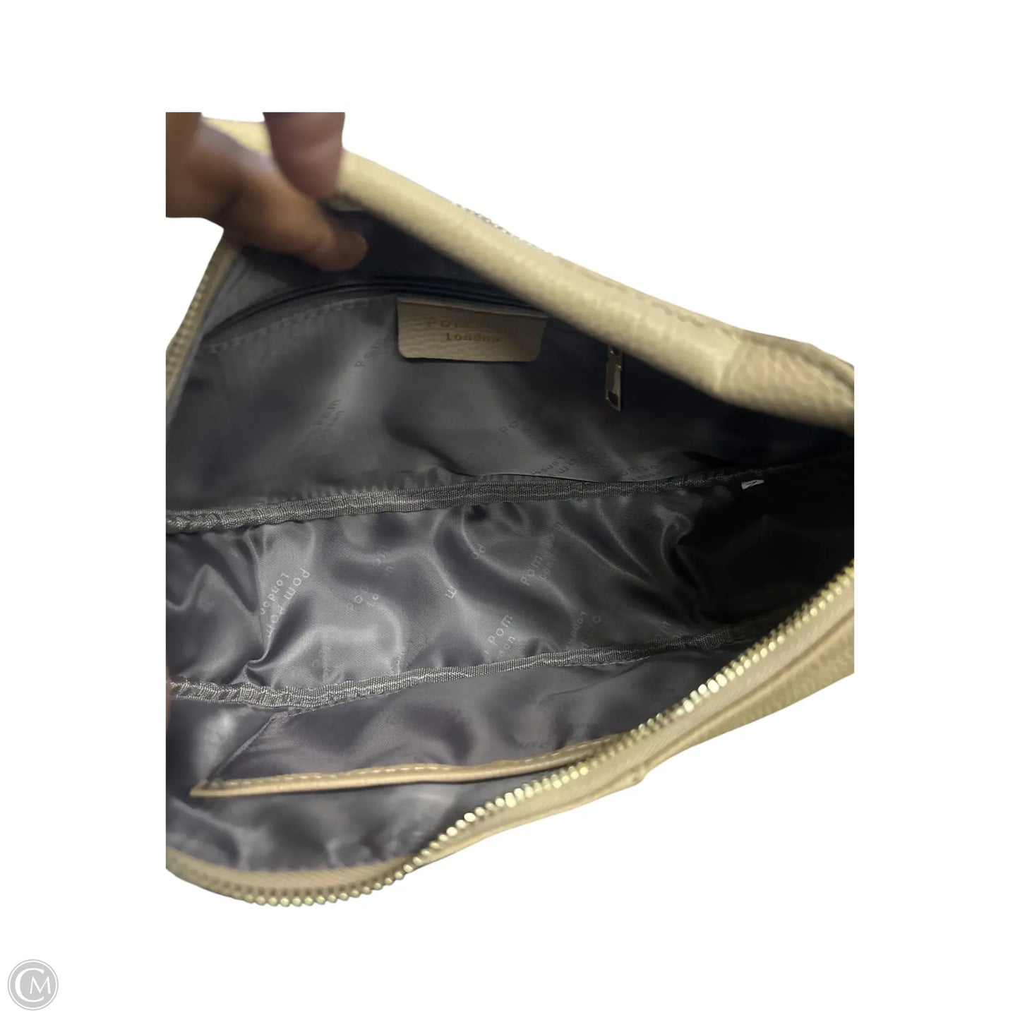 Handbag Leather By Clothes Mentor, Size: Medium