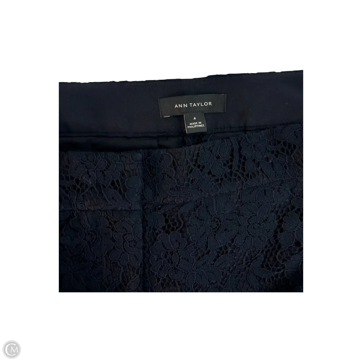 Shorts By Ann Taylor In Navy, Size: 4