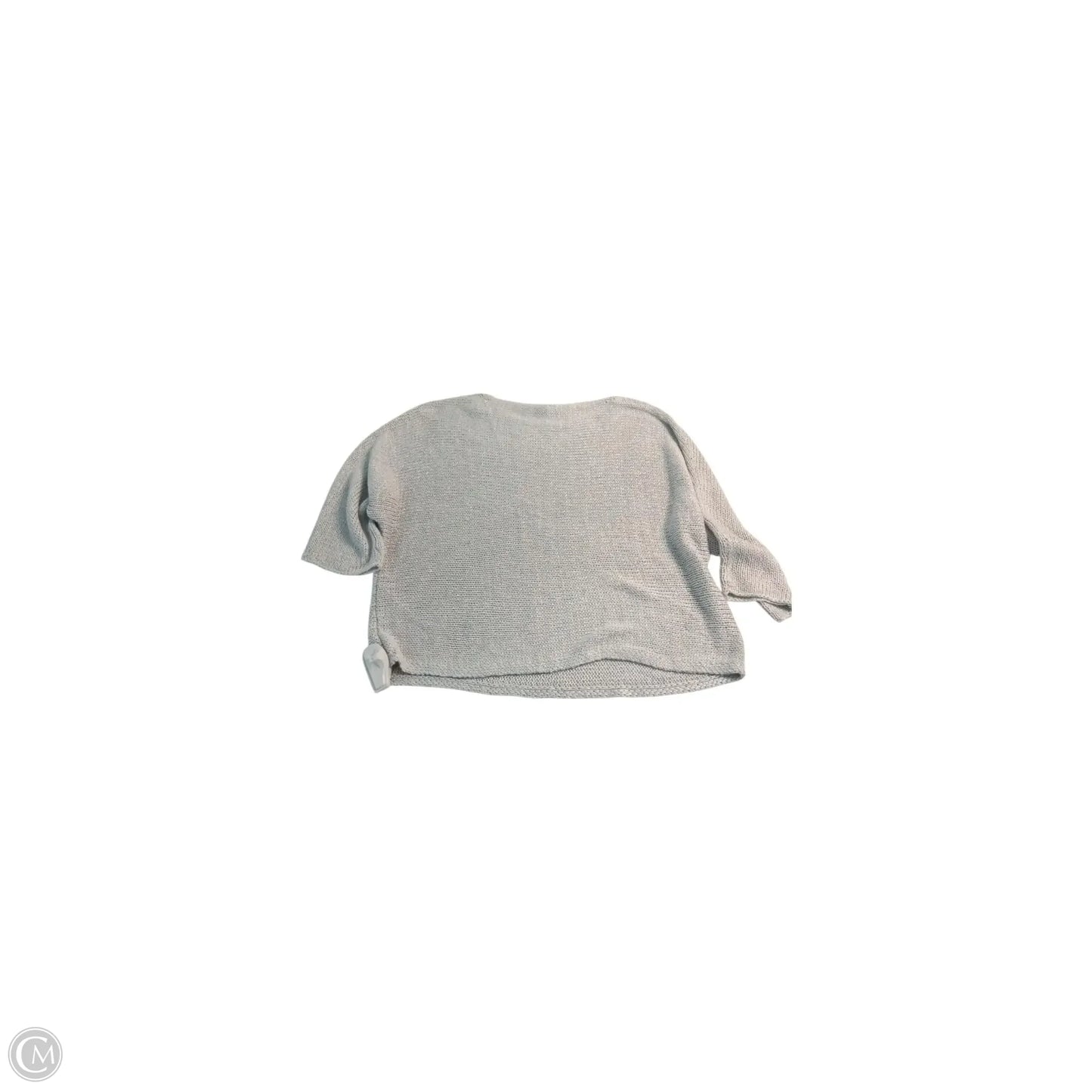 Top Long Sleeve By Eileen Fisher In Grey, Size: Sp