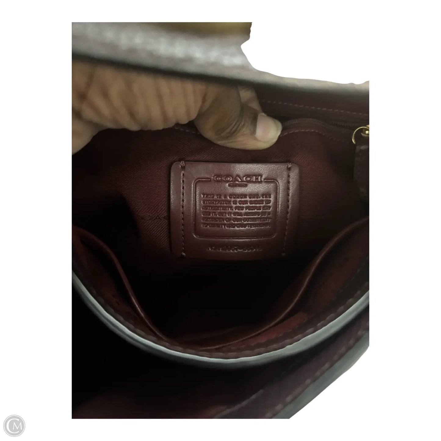 Handbag Designer By Coach, Size: Medium