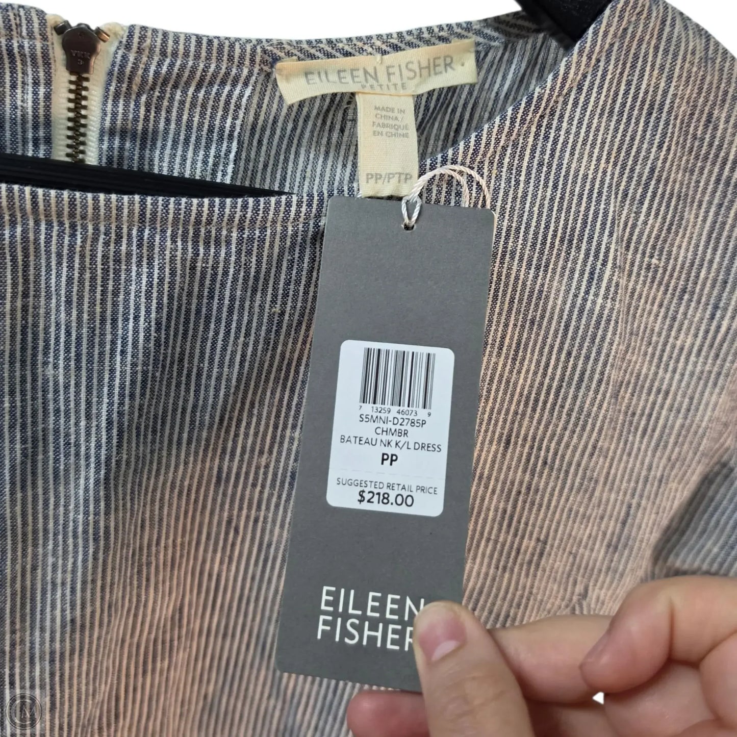 Dress Casual Short By Eileen Fisher In Striped Pattern, Size: Sp