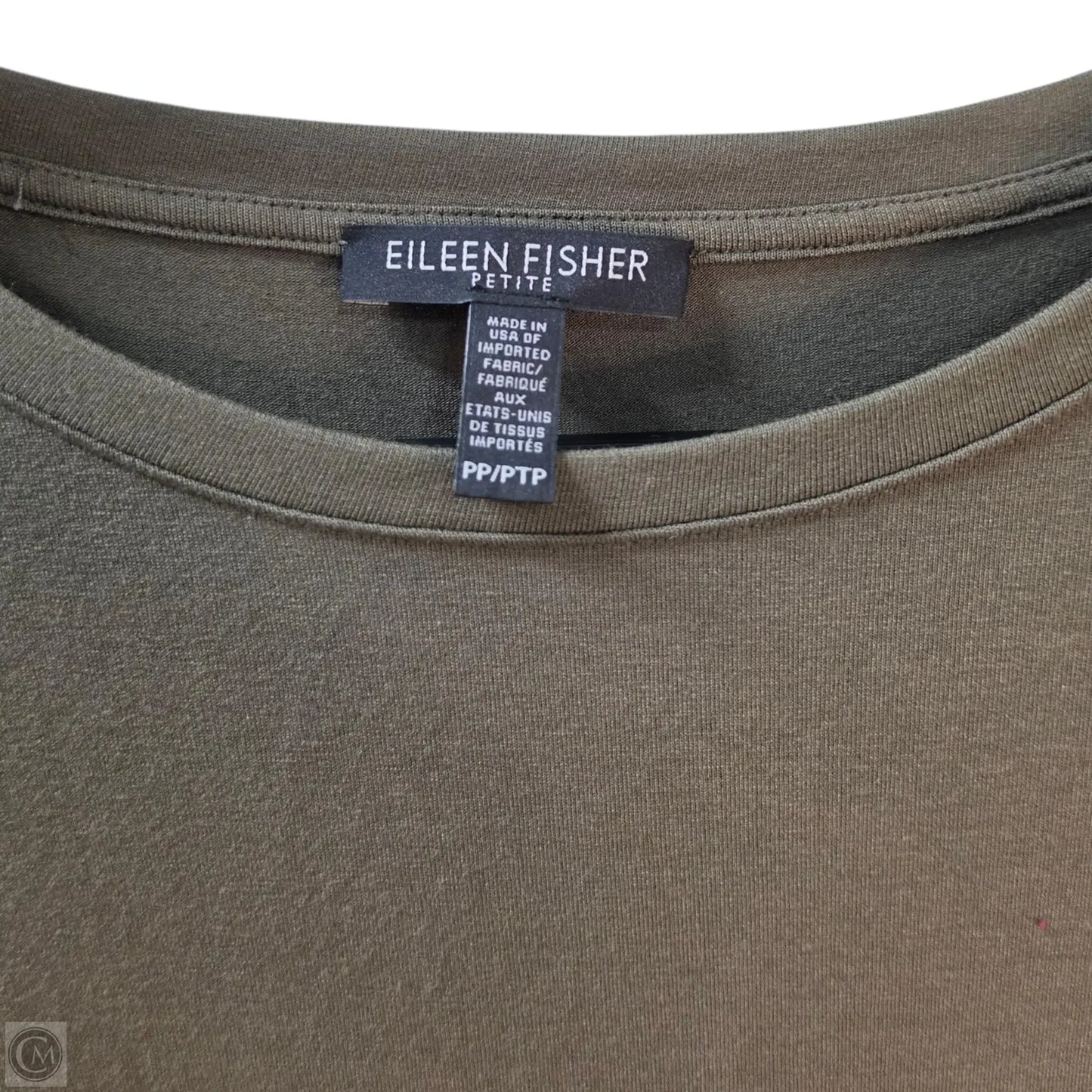 Dress Casual Midi By Eileen Fisher In Green, Size: Sp