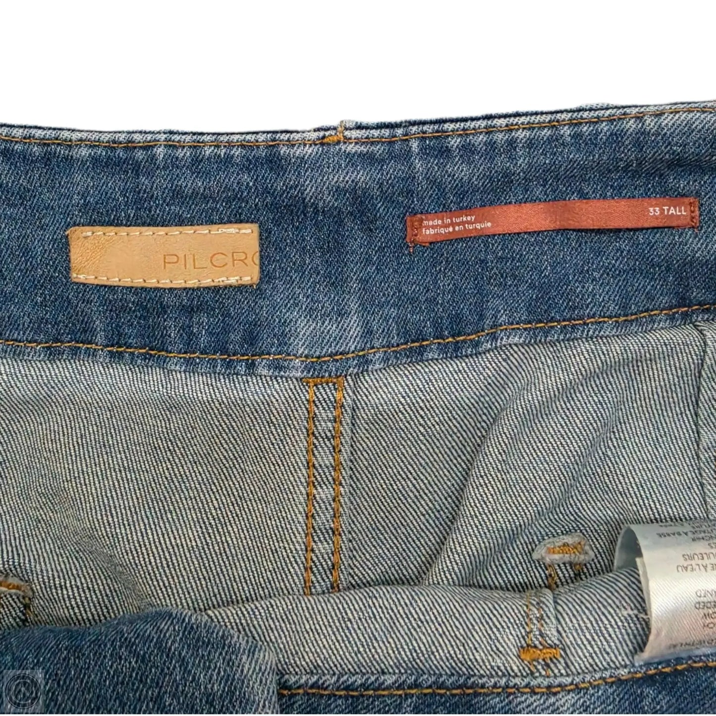 Jeans Wide Leg By Pilcro In Blue, Size: 16