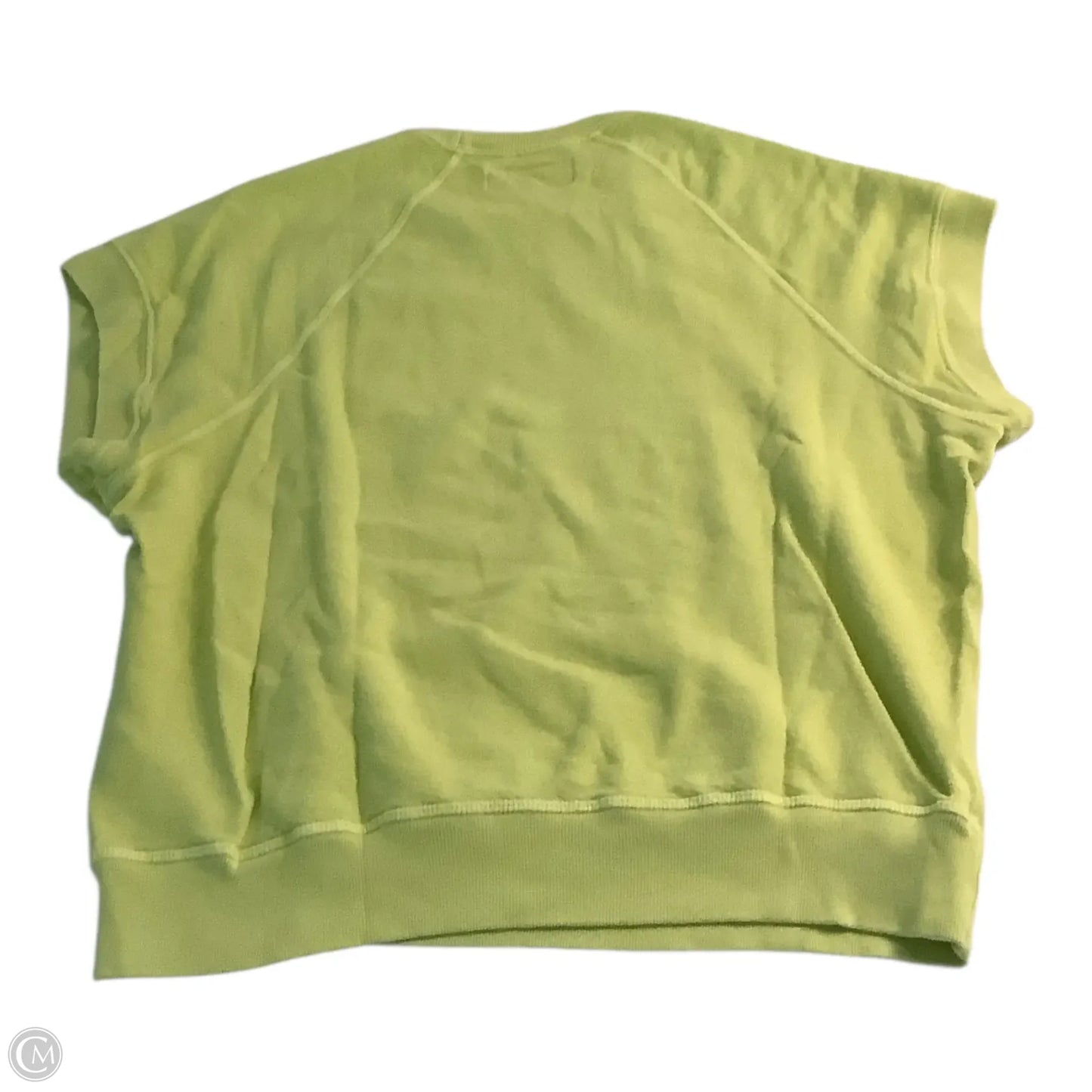Top Short Sleeve By The Great. In Green, Size: S