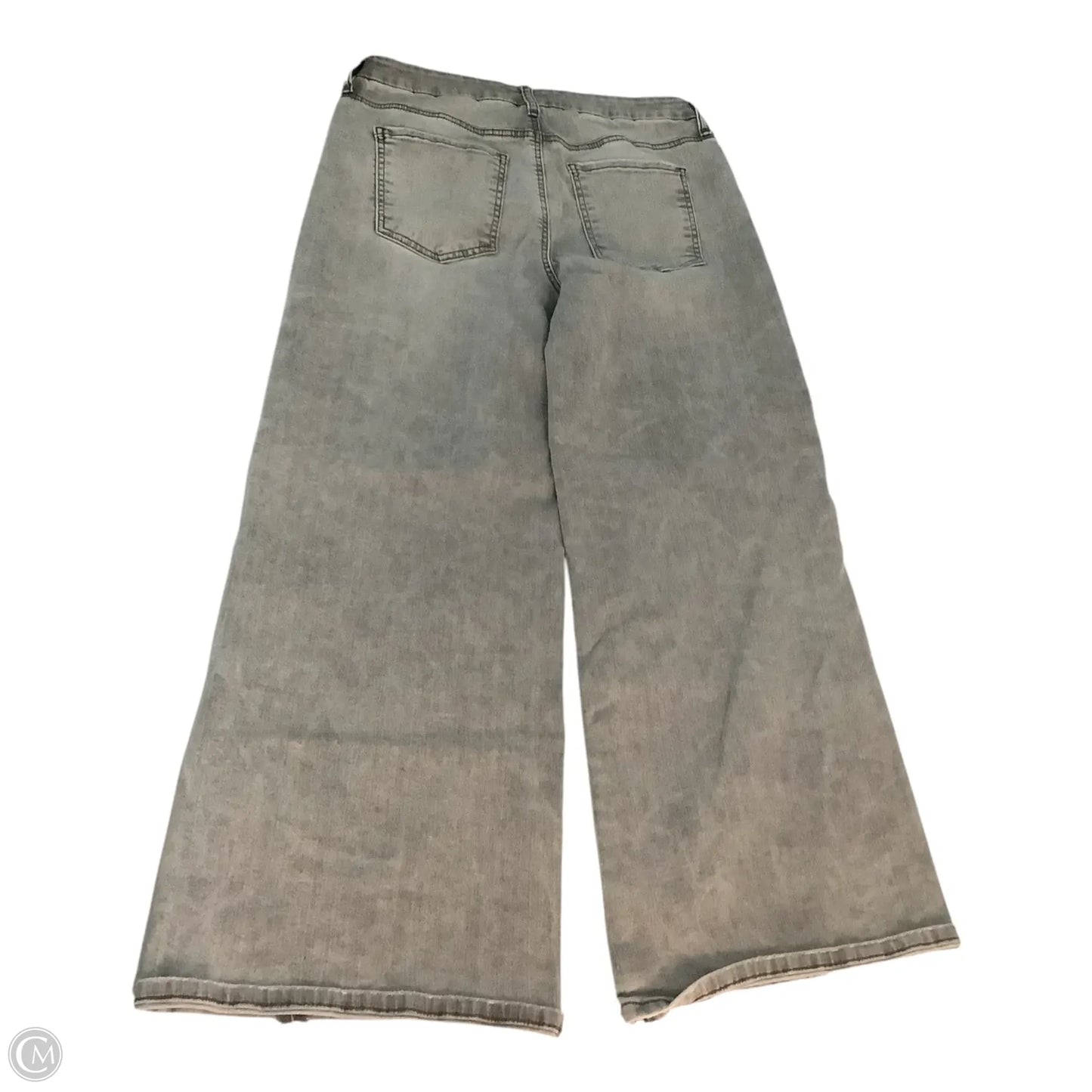 Jeans Wide Leg By Kut In Grey, Size: 8