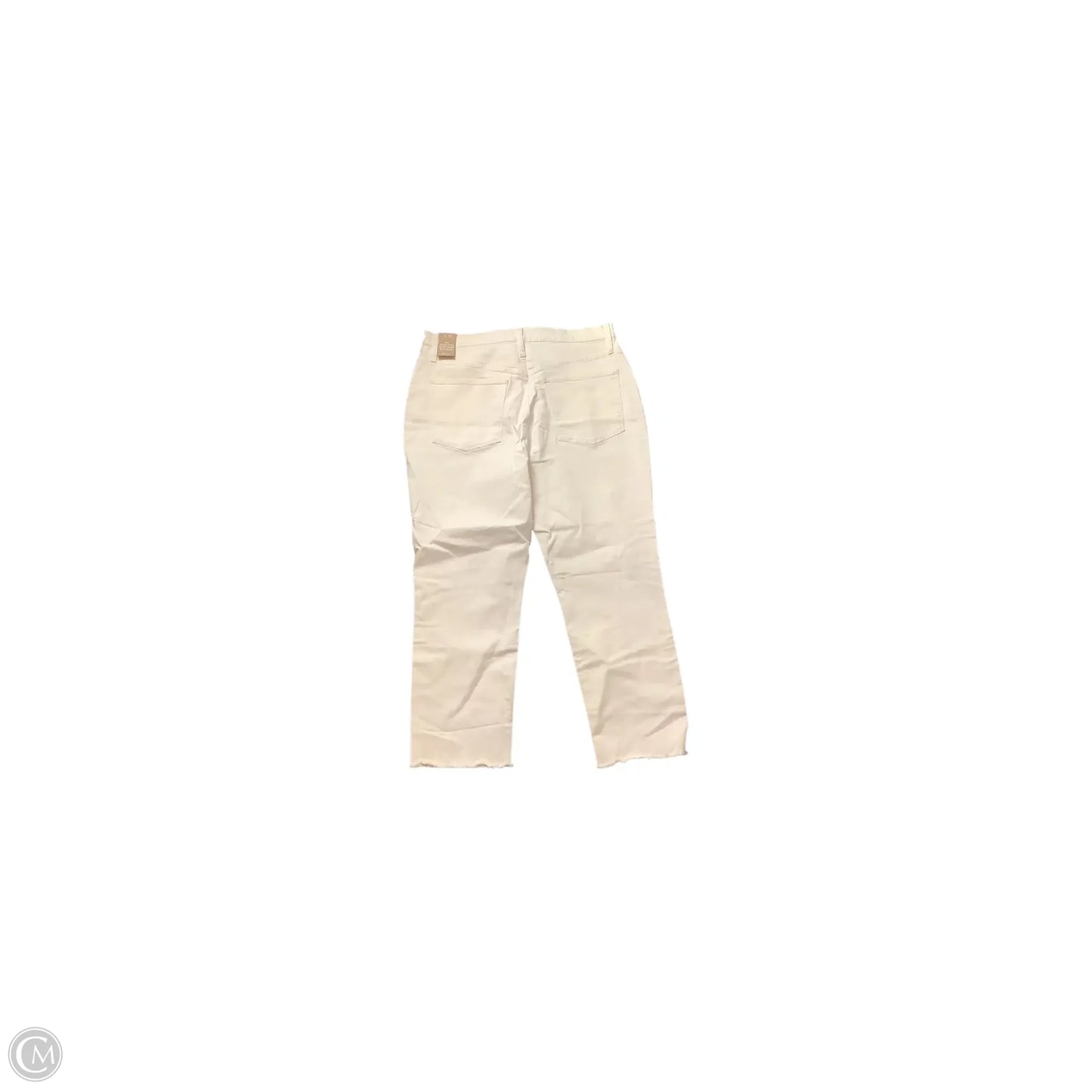 Jeans Boyfriend By Madewell In Cream, Size: 14