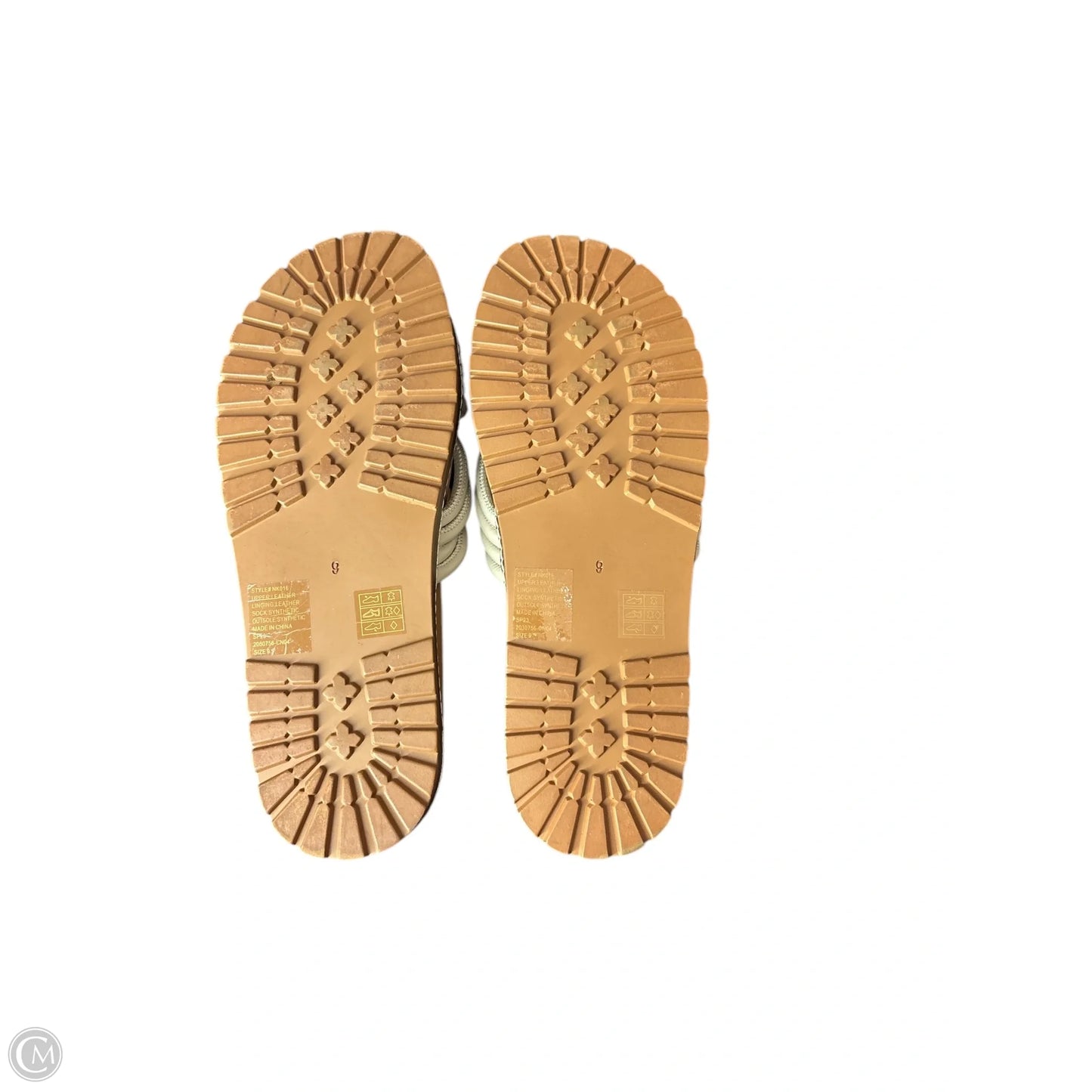 Sandals Flats By Madewell In Taupe, Size: 9
