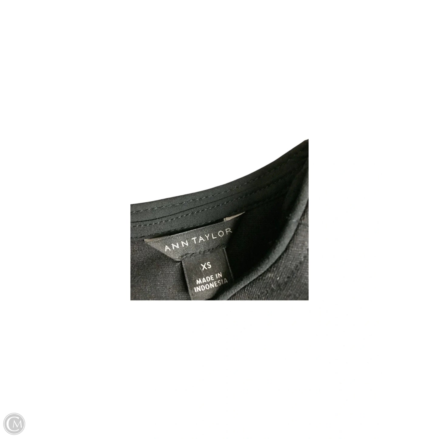 Top Sleeveless Basic By Ann Taylor In Black, Size: Xs