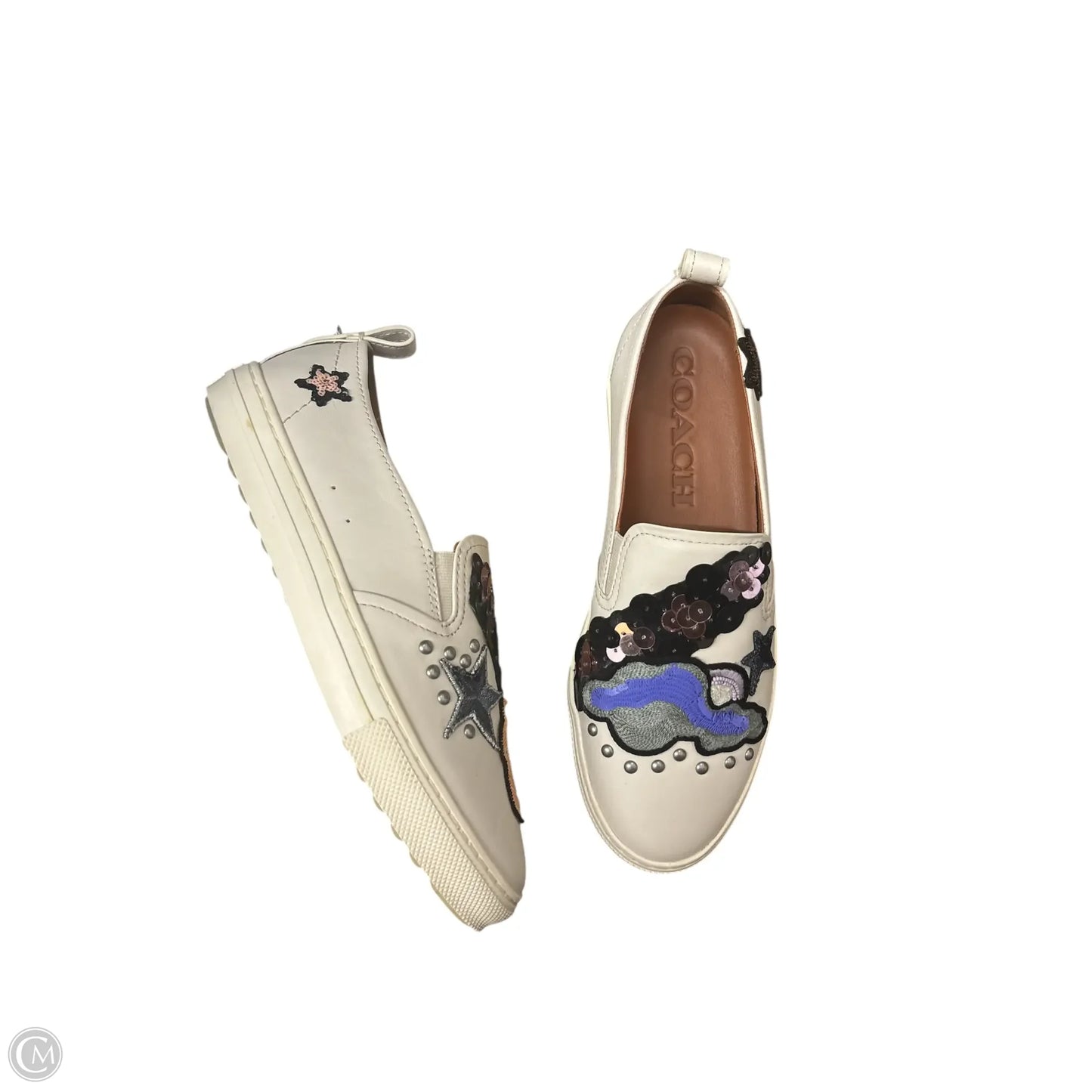 Shoes Designer By Coach In Multi-colored, Size: 9.5