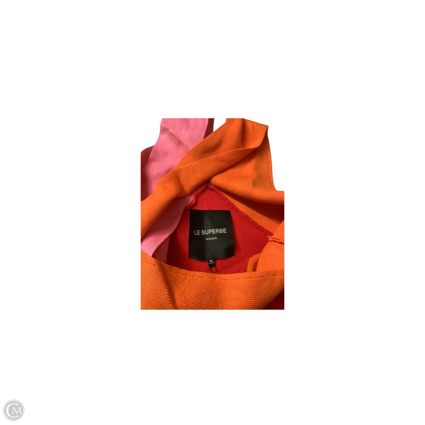 Dress Casual Midi By Le Superbe In Pink & Red, Size: M