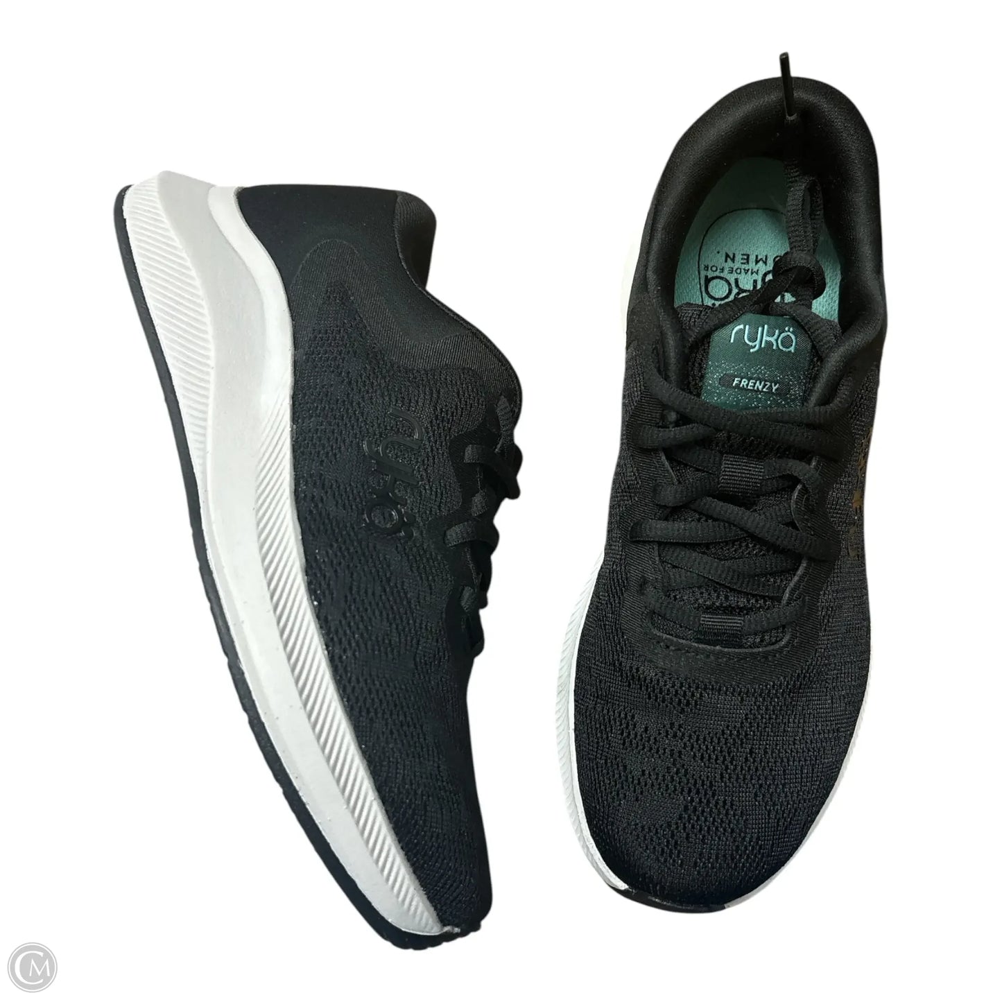 Shoes Sneakers By Ryka In Black & White, Size: 8