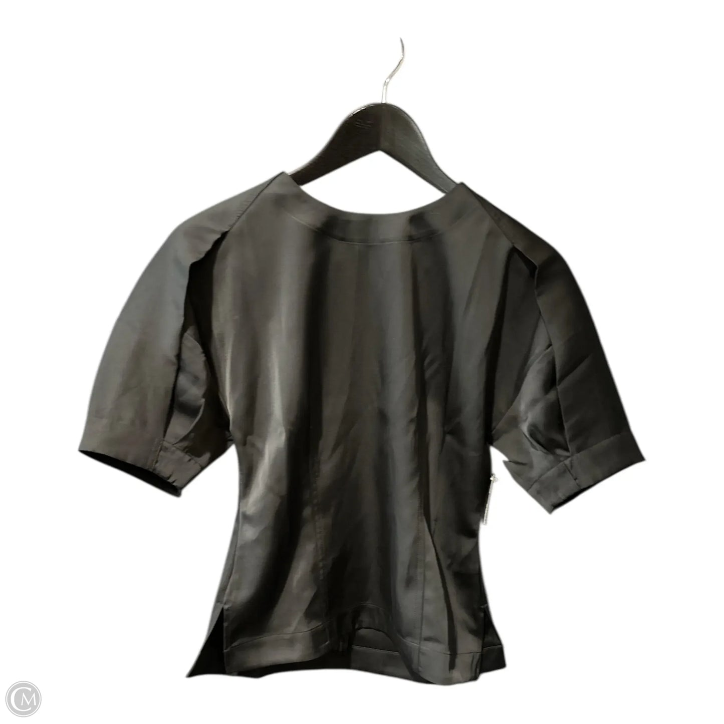 Top Short Sleeve By Banana Republic In Black, Size: 0