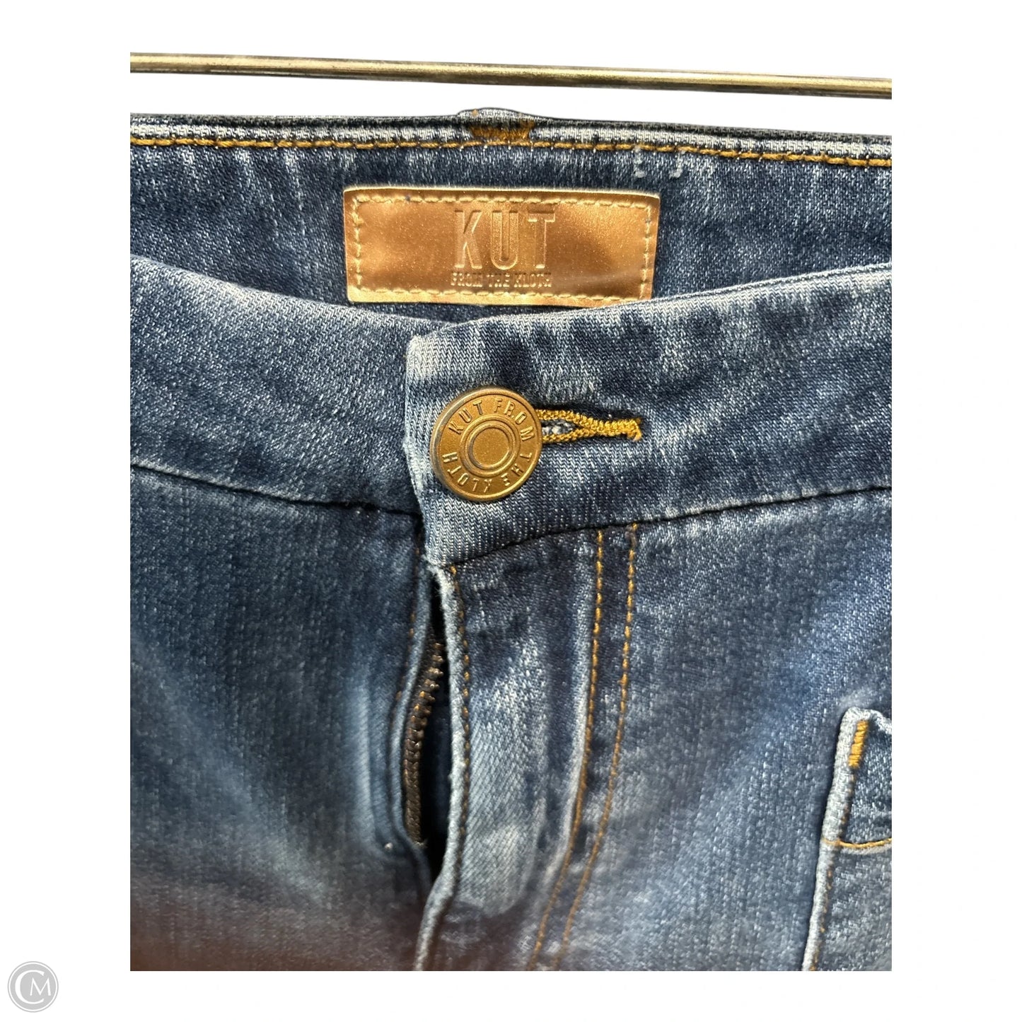 Jeans Wide Leg By Kut In Blue, Size: 8