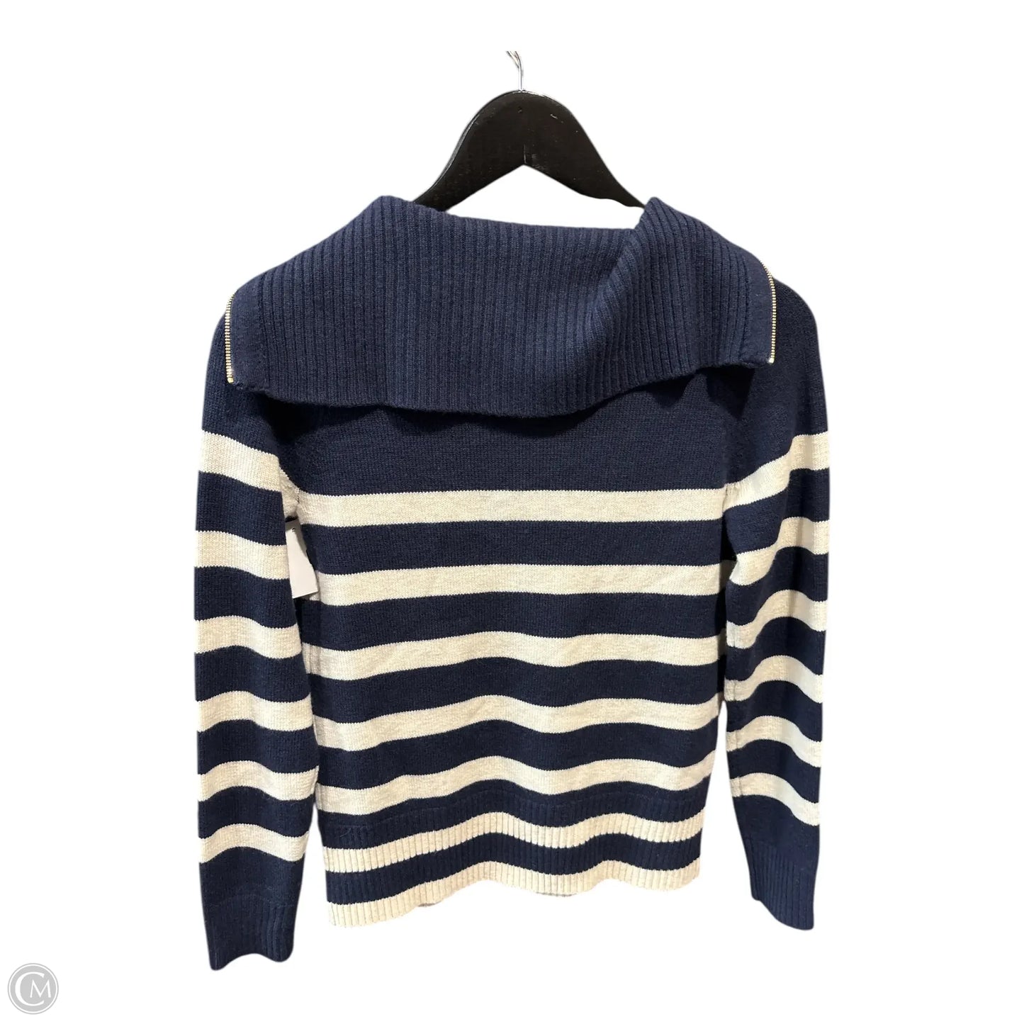 Sweater By Sail To Sable In Blue & White, Size: Xs