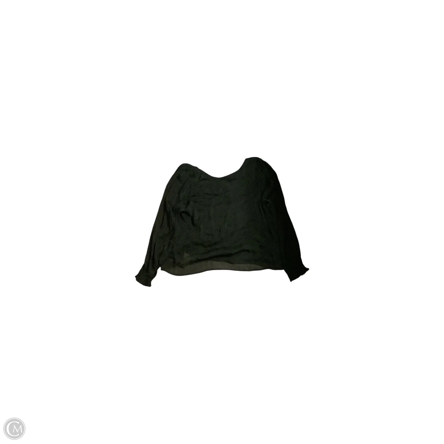 Top Long Sleeve Basic By Tempo Paris In Black, Size: L