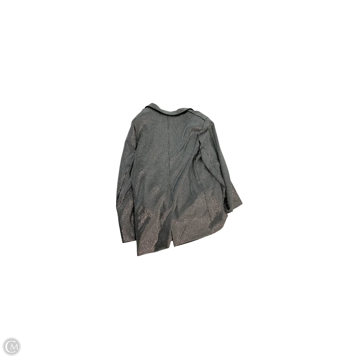 Blazer By Akira In Silver, Size: 1x