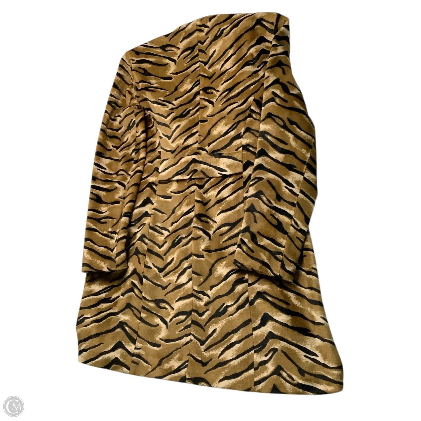 Blazer By Clothes Mentor In Animal Print, Size: L