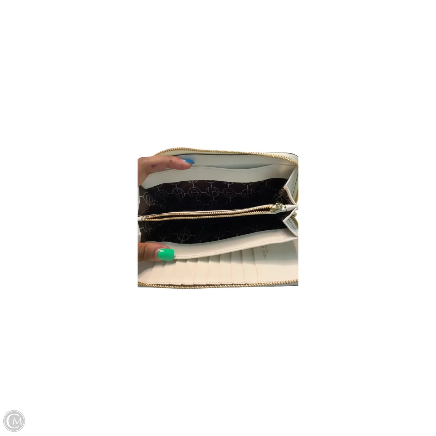 Wallet Leather By Henri Bendel, Size: Large