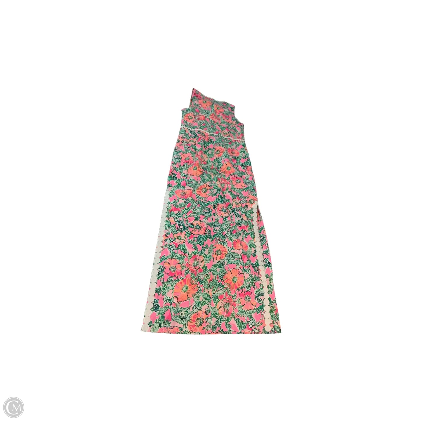 Dress Designer By Lilly Pulitzer In Orange & Pink, Size: 6
