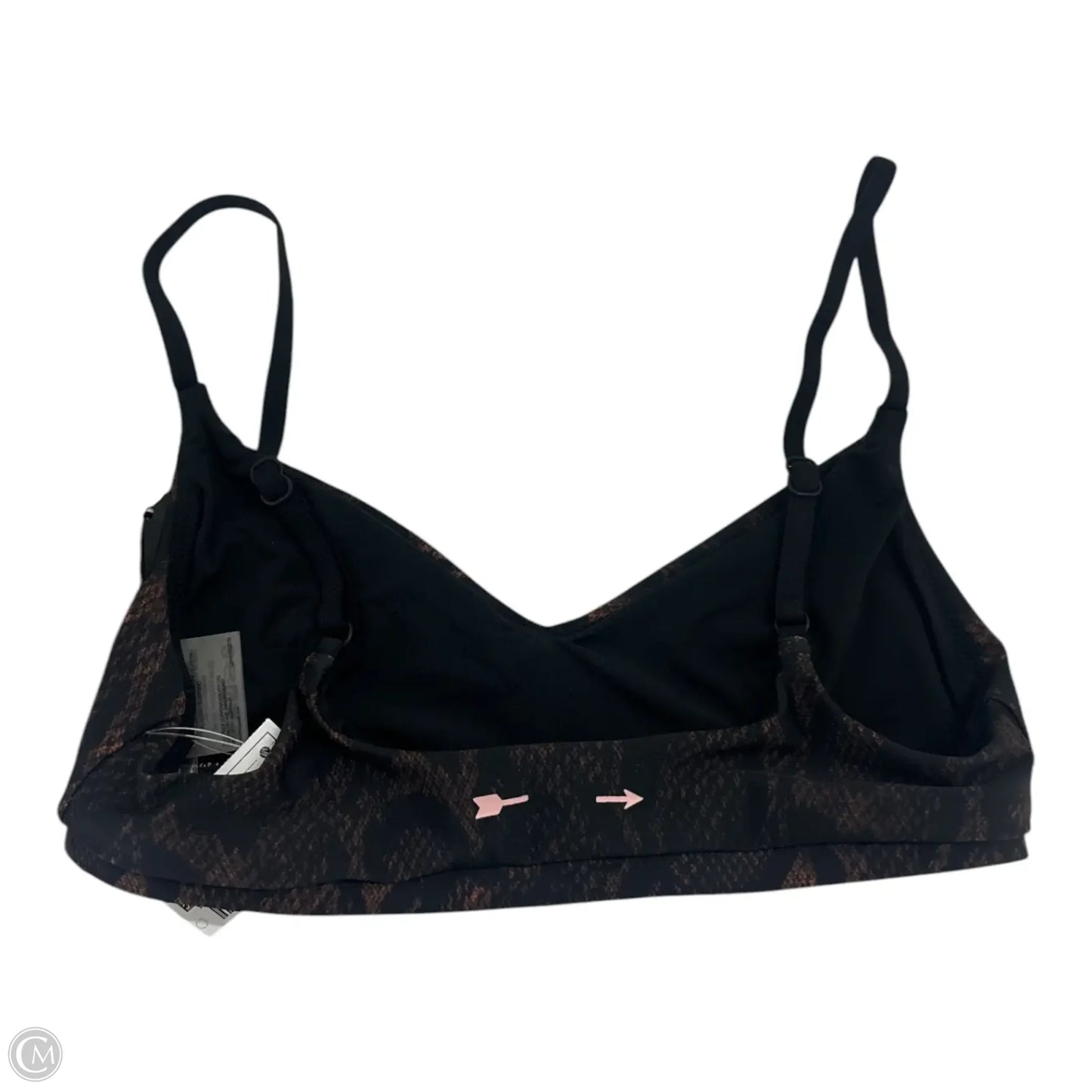 Bra By The Upside In Snakeskin Print, Size: Xs