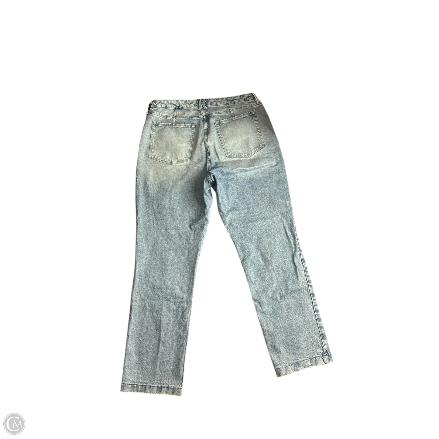 Jeans Boot Cut By Good American In Blue Denim, Size: 16