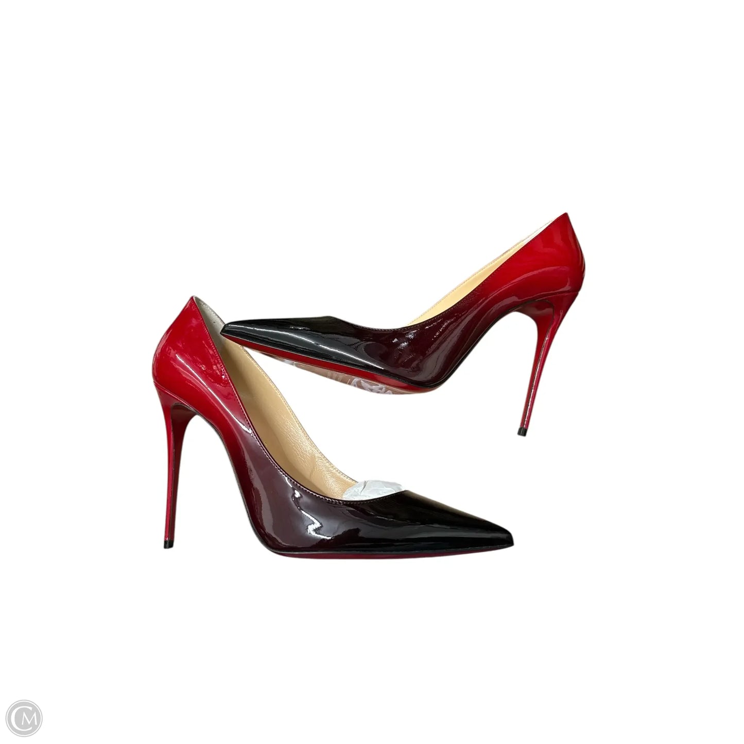 Shoes Luxury Designer By Christian Louboutin In Black & Red