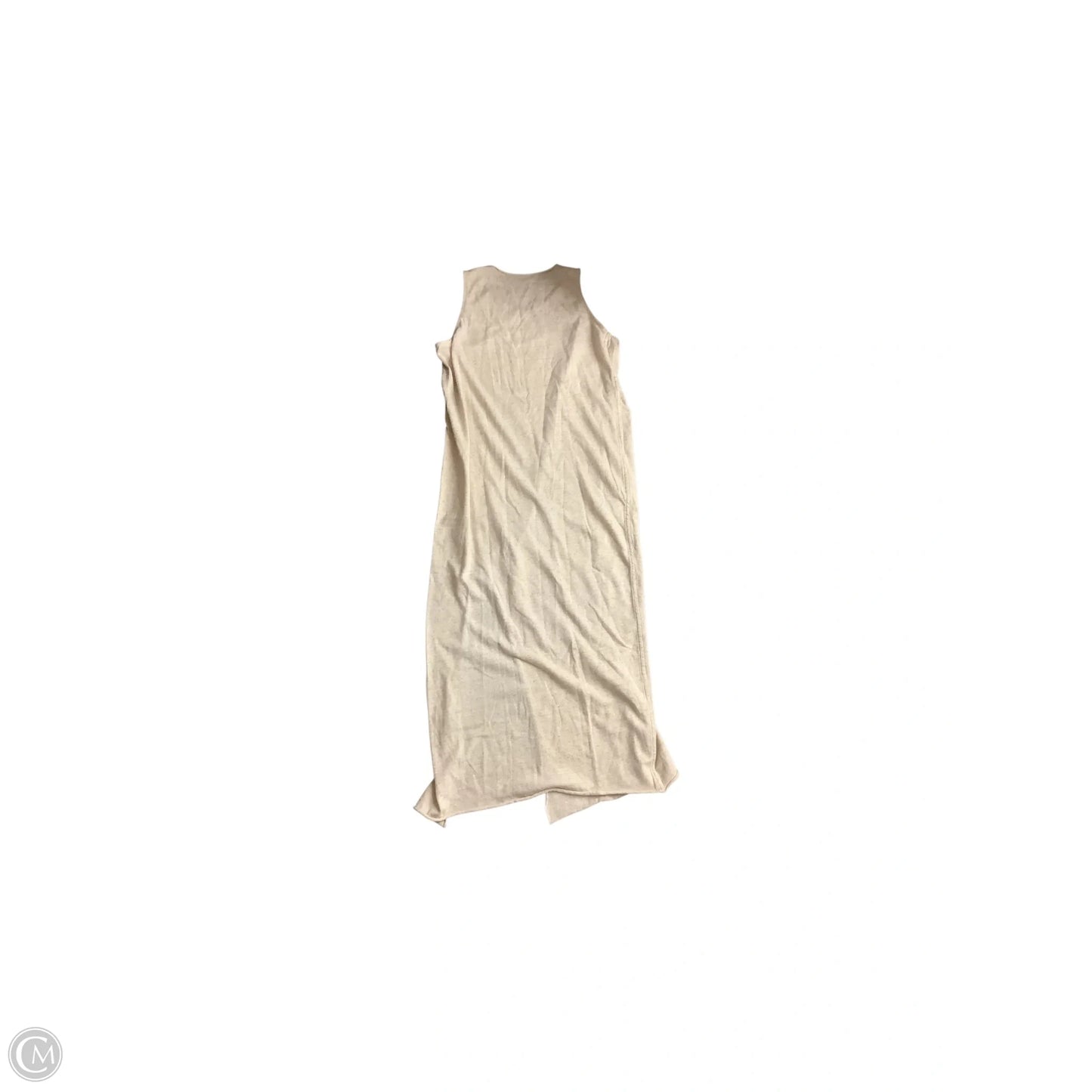 Dress Casual Maxi By Clothes Mentor In Tan, Size: L