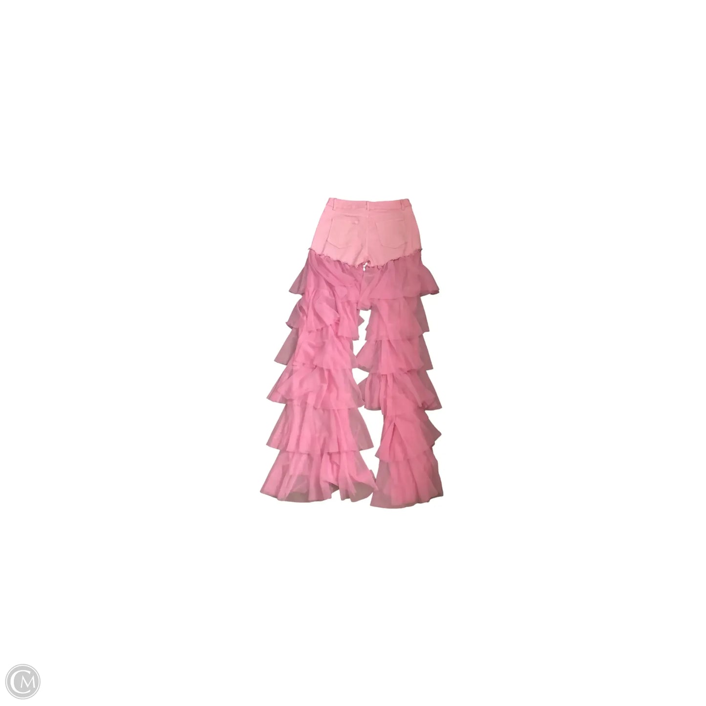 Jeans Straight By Clothes Mentor In Pink, Size: M