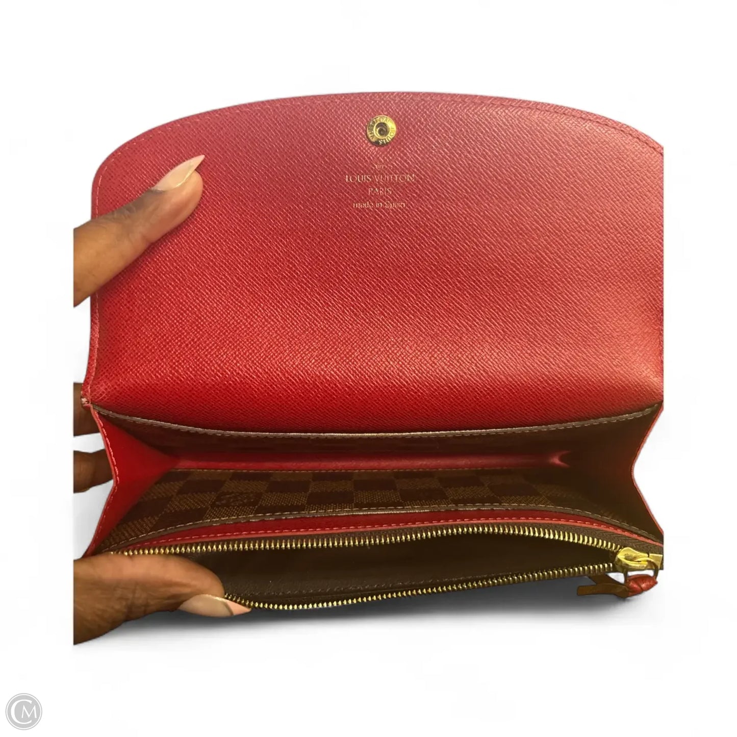 Wallet Luxury Designer By Louis Vuitton, Size: Large