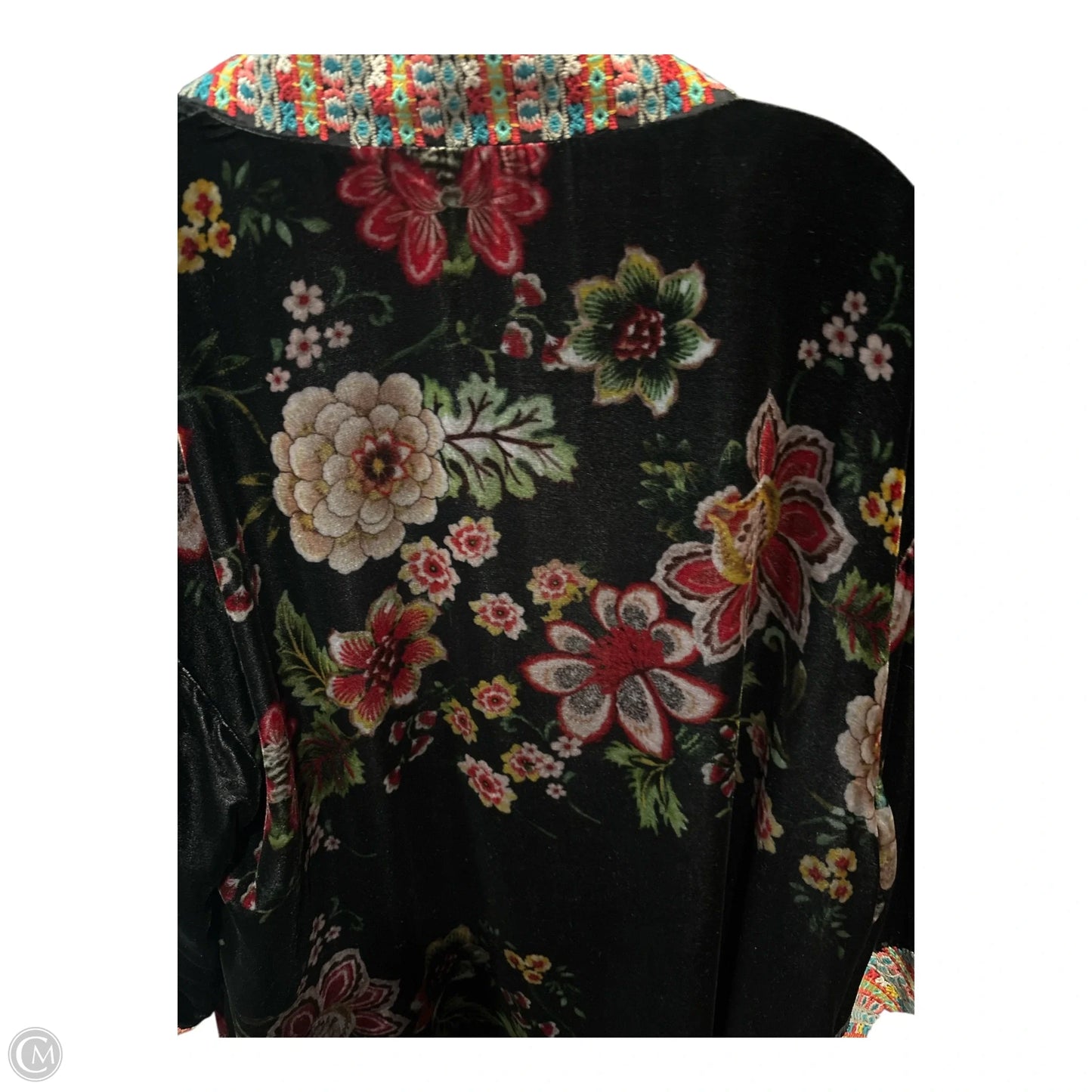 Cardigan By Johnny Was In Multi-colored, Size: M