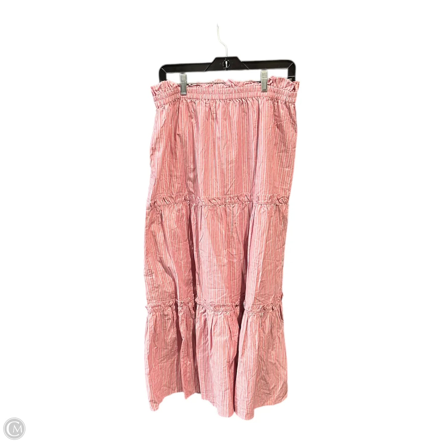 Skirt Maxi By Tuckernuck In Blue & Red, Size: L