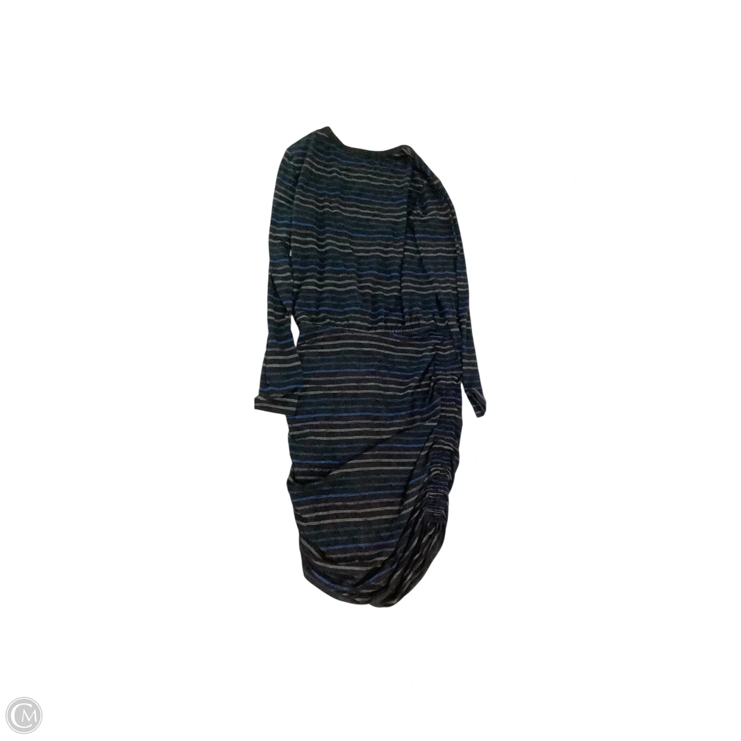 Dress Casual Midi By White House Black Market In Striped Pattern, Size: S