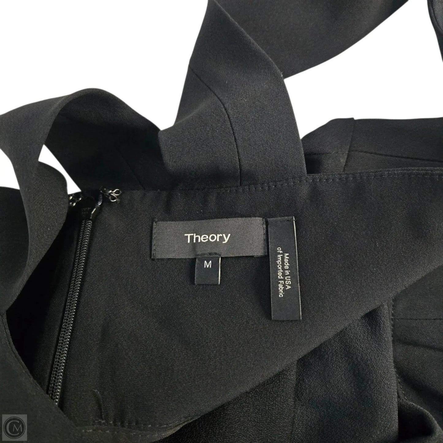 Top Sleeveless By Theory In Black, Size: M